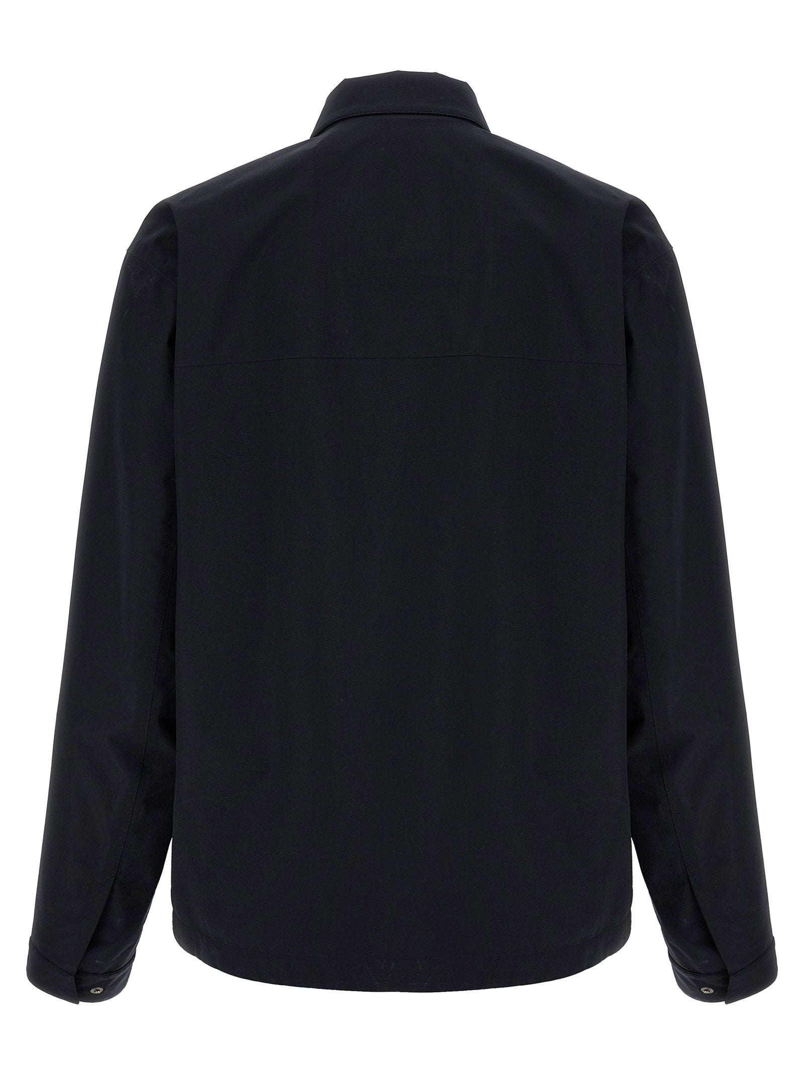 Herno Gore-Tex Paclite Windproof Overshirt Zwart Jackets Herno