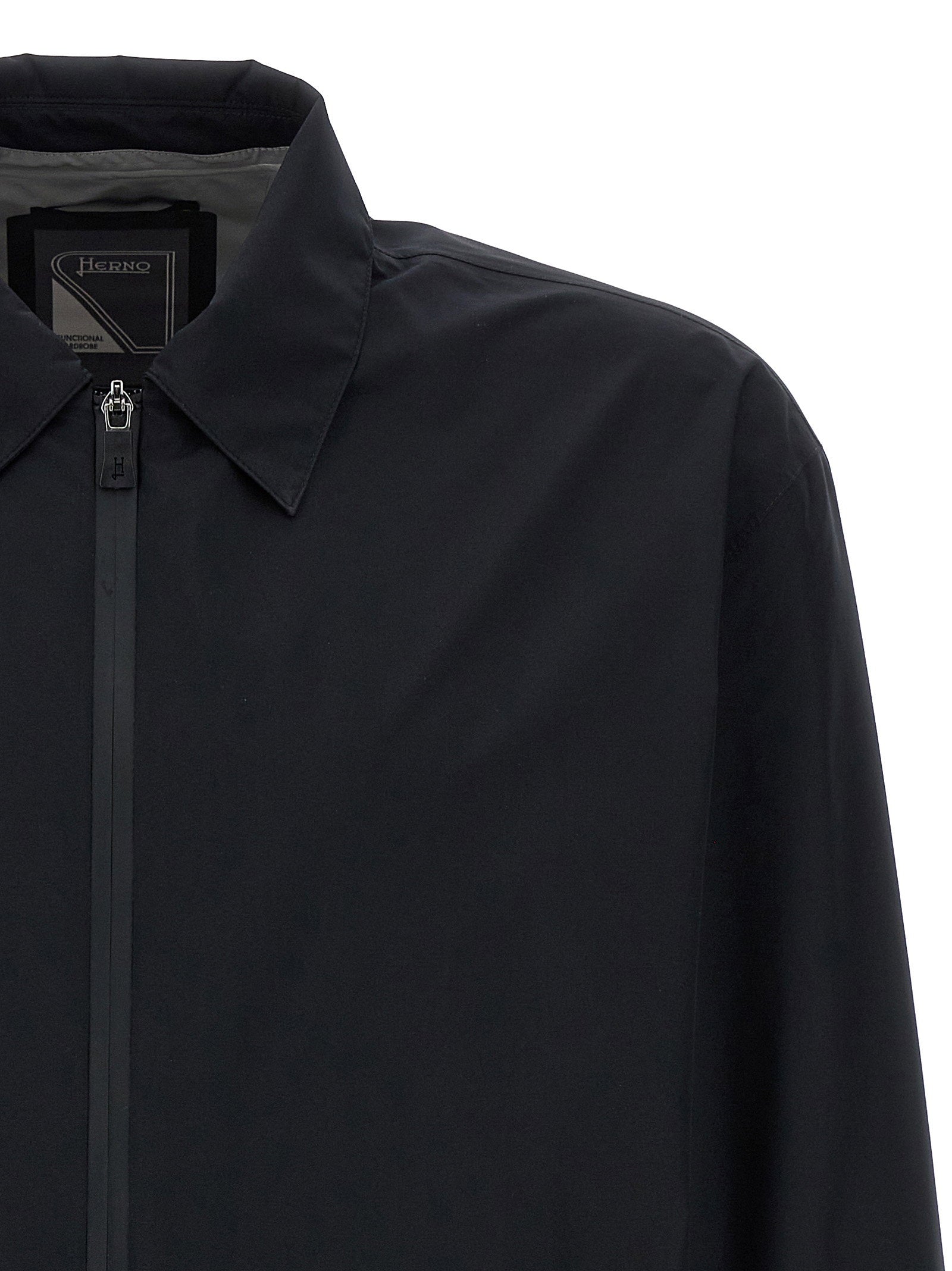Herno Gore-Tex Overshirt Zwart-thumbmail-3