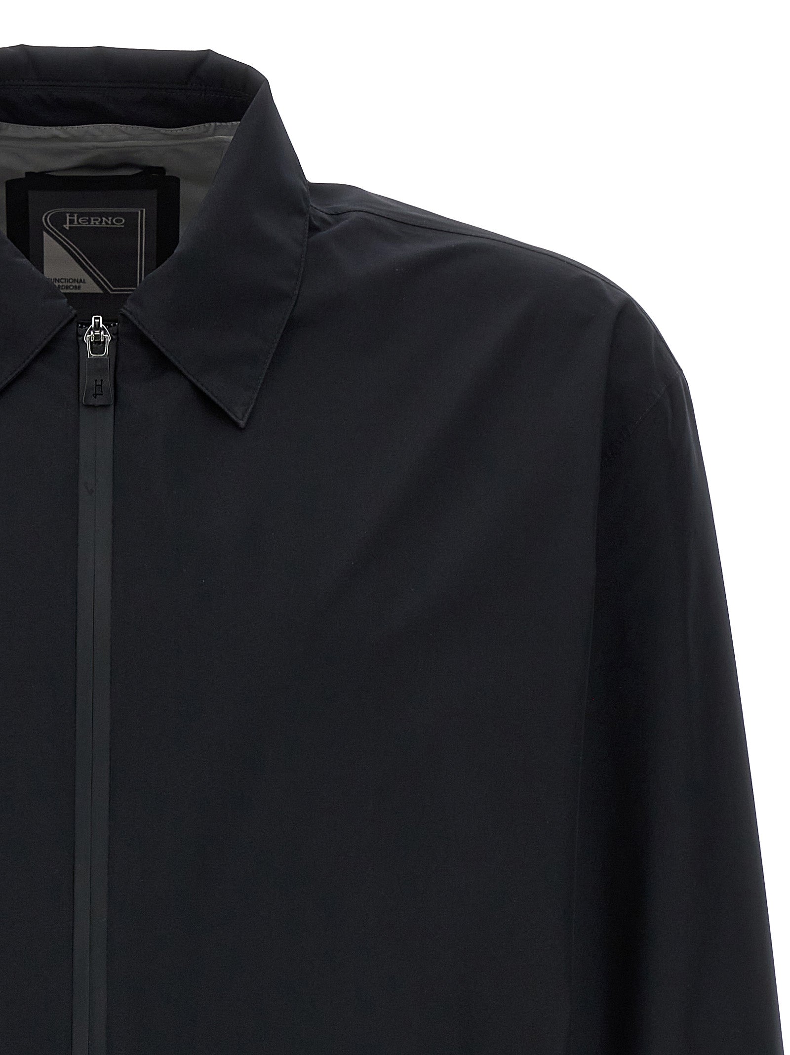 Herno Windproof Technical Jacket Black-thumbmail-3