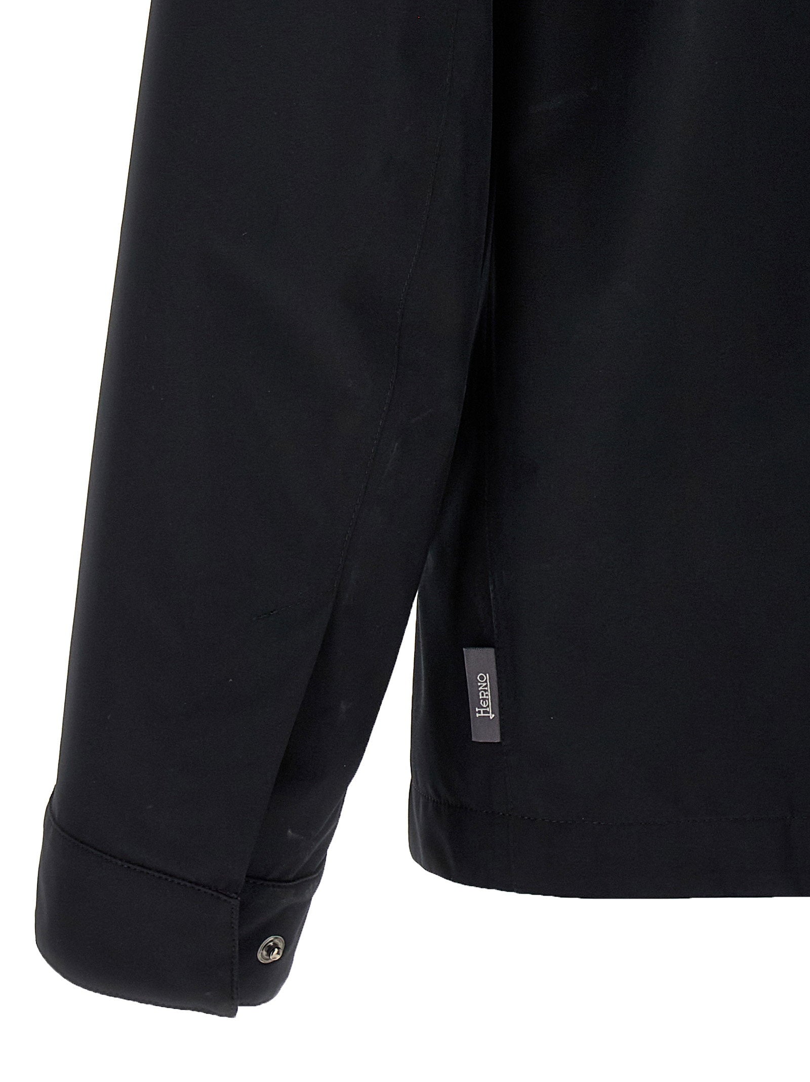 Herno Gore-Tex Overshirt Zwart-thumbmail-4