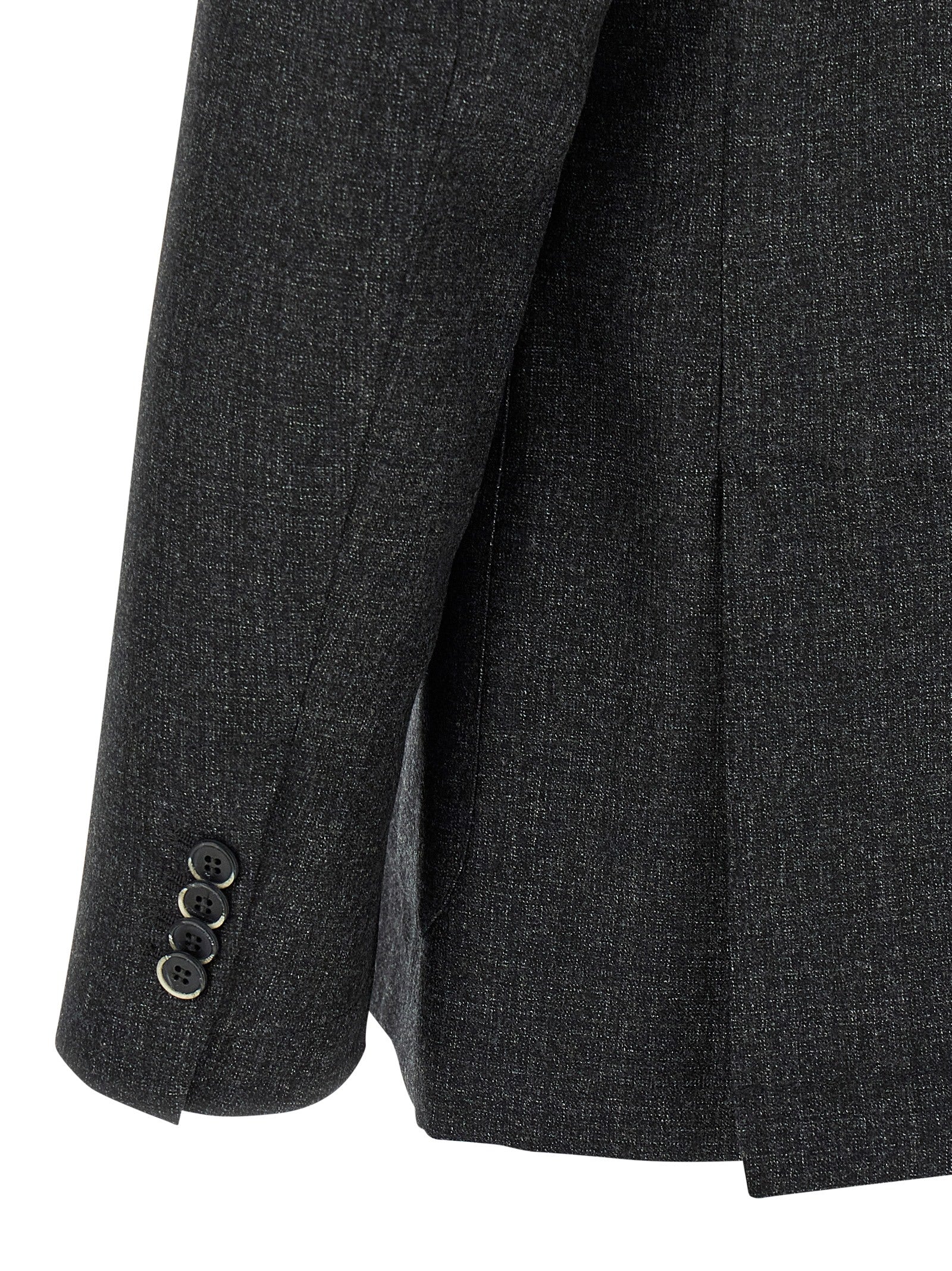 Barena Venezia Doria Double-Breasted Blazer Grey Jackets Barena