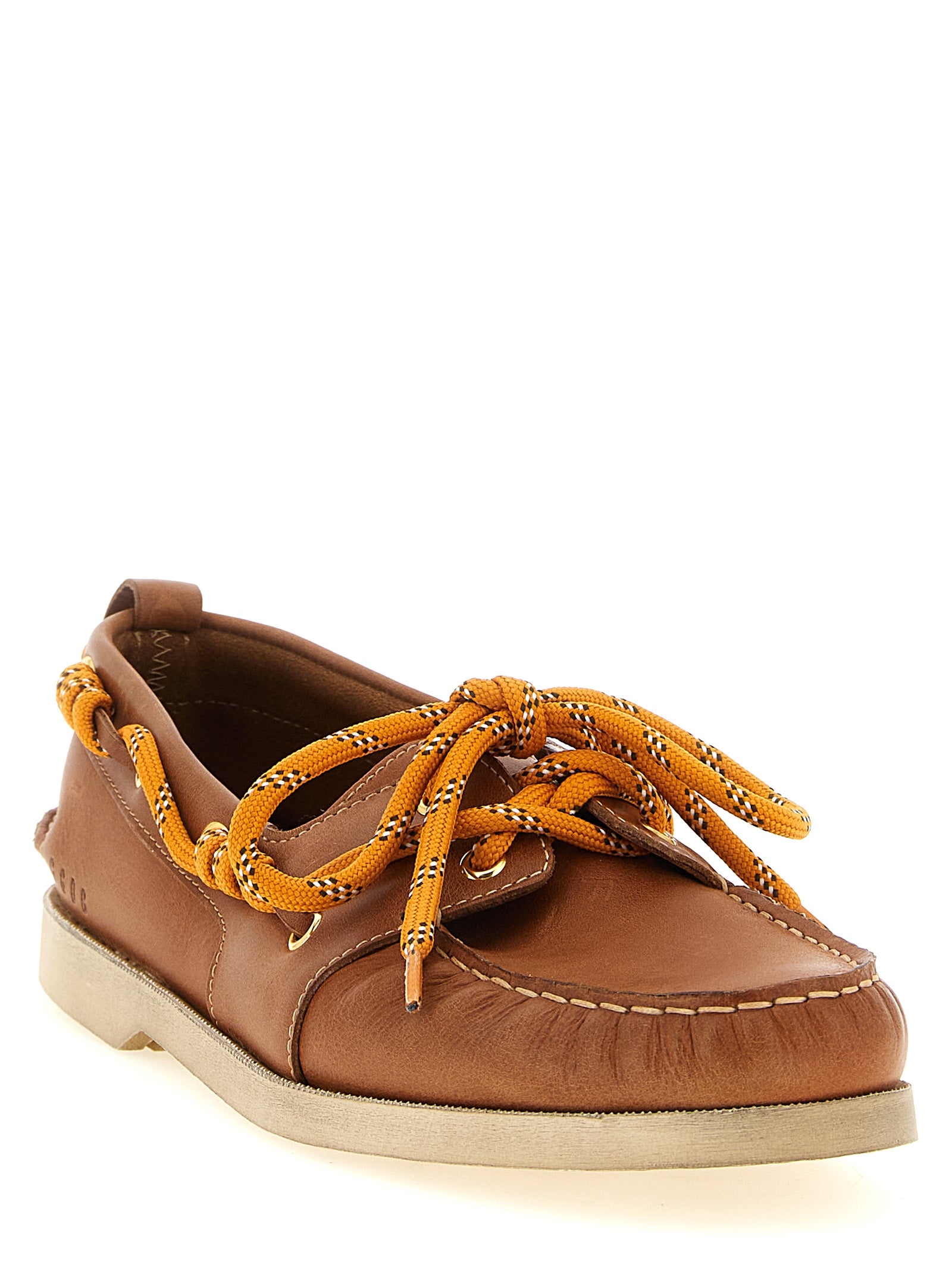 Golden Goose Leather Boat Shoe-2