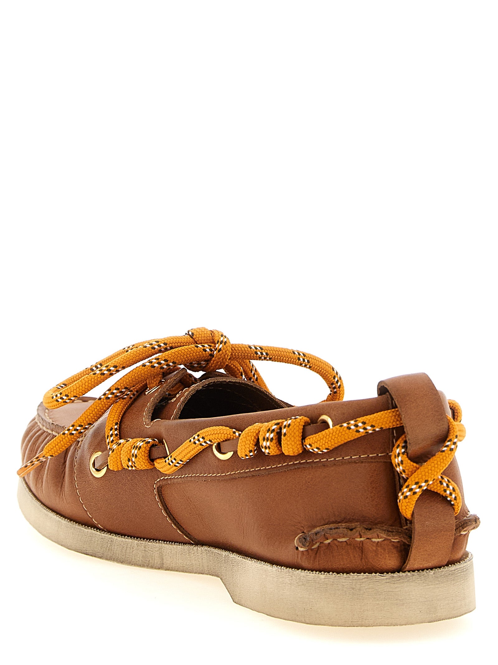 Golden Goose Leather Boat Shoe-3
