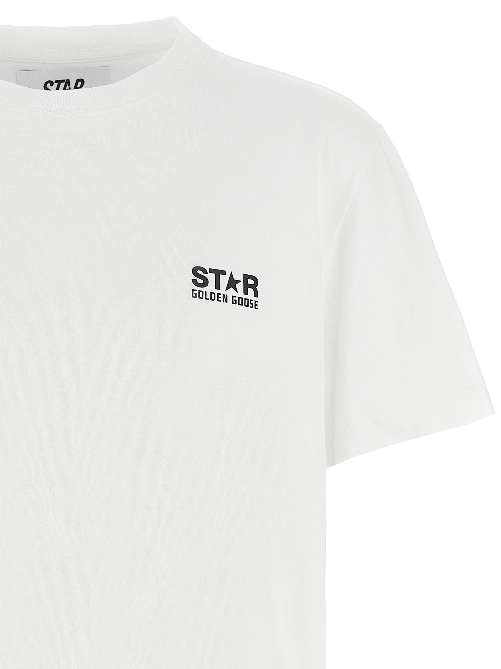 Golden Goose Star Collection T-shirt Wit Topwear Golden Goose