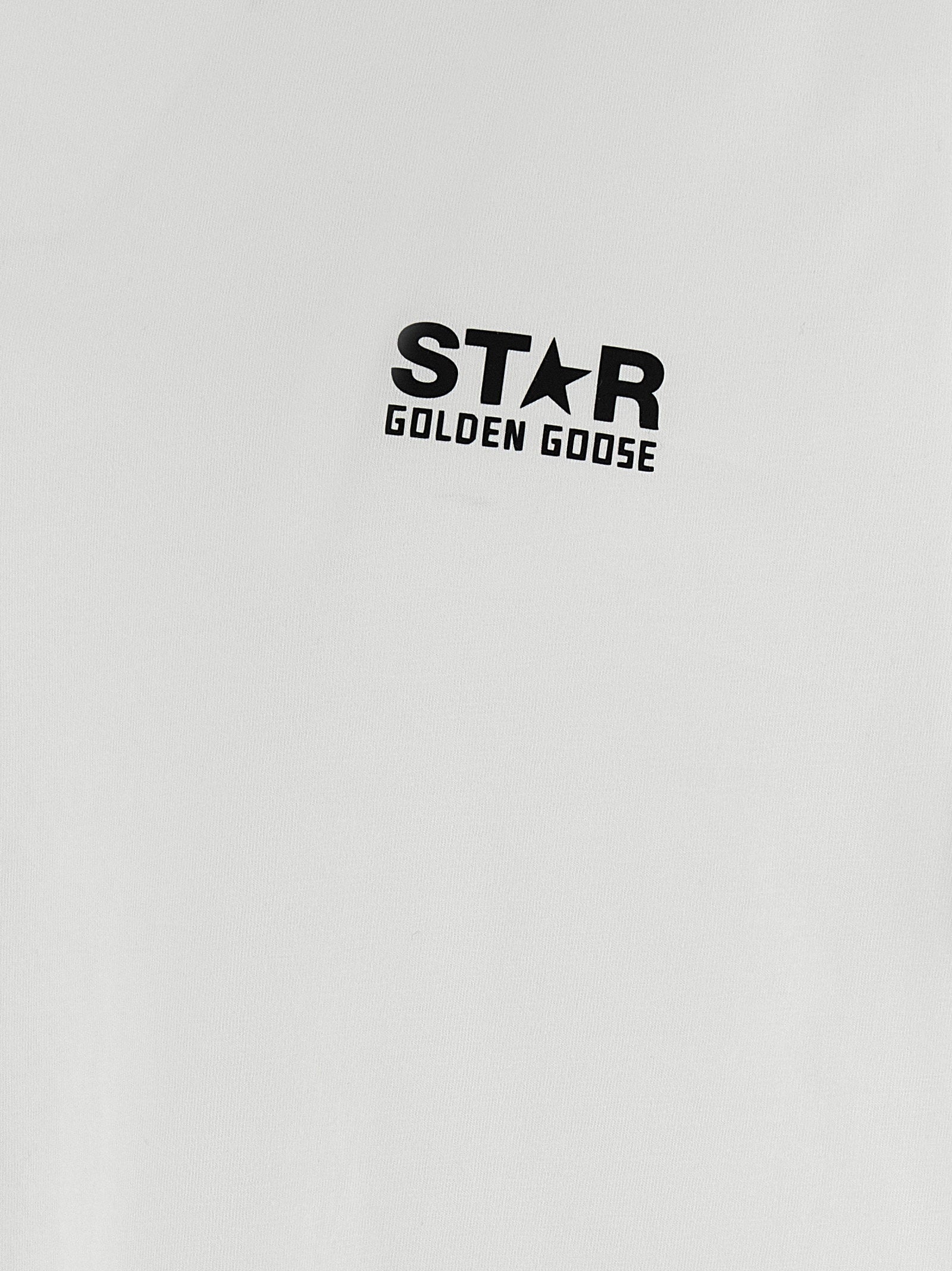 Golden Goose Star Collection T-shirt Wit Topwear Golden Goose