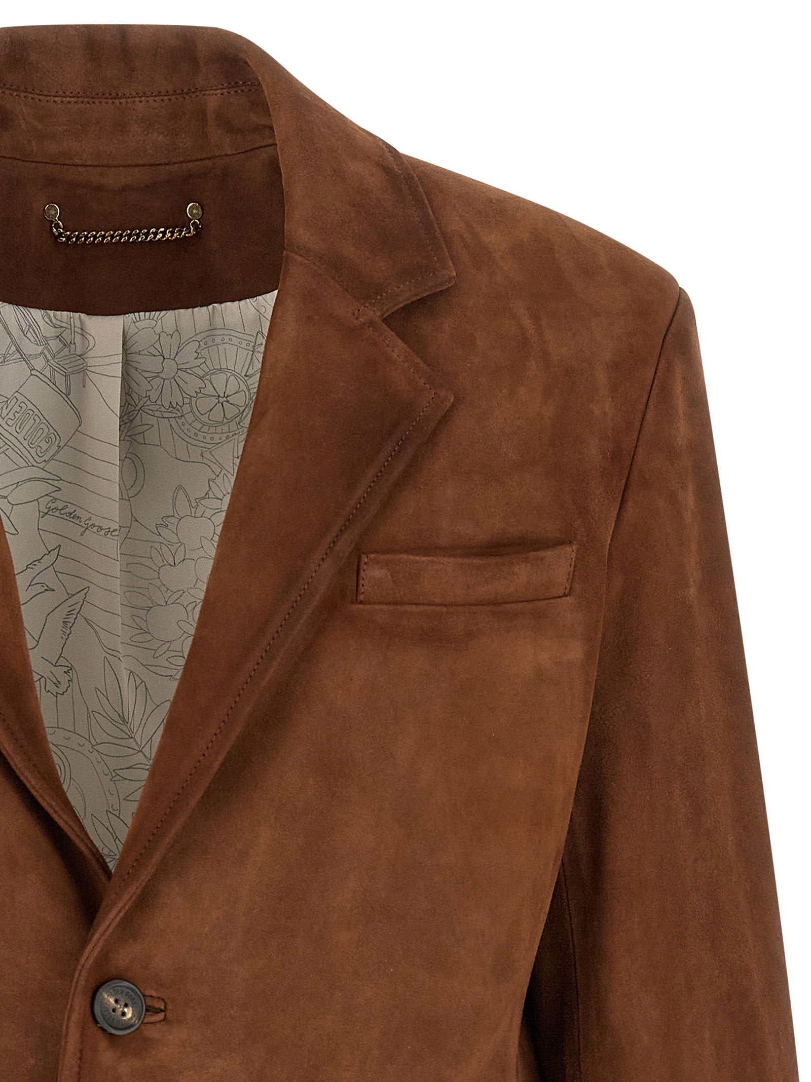 Revers en borstzak van Golden Goose Robyn blazer