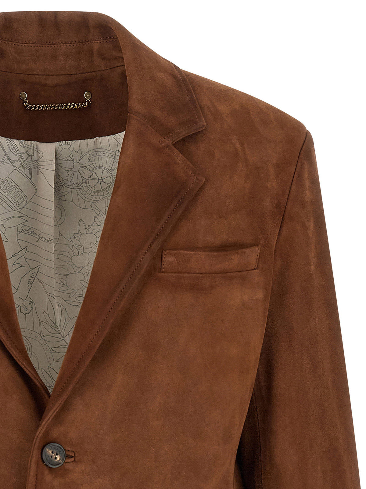 Golden Goose Robyn Suède Blazer Bruin-thumbmail-3