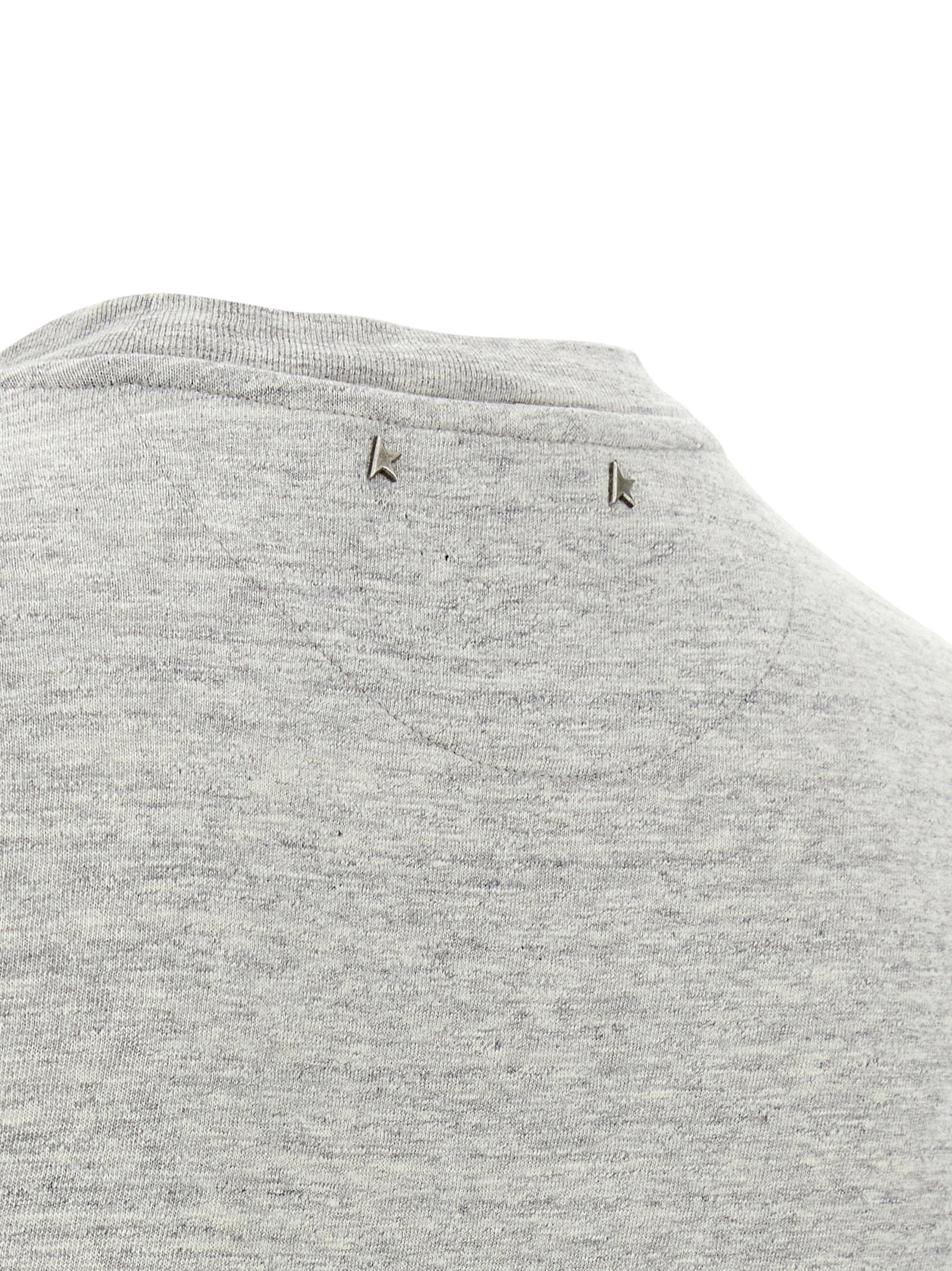 Golden Goose Journey T-shirt grijs, achteraanzicht