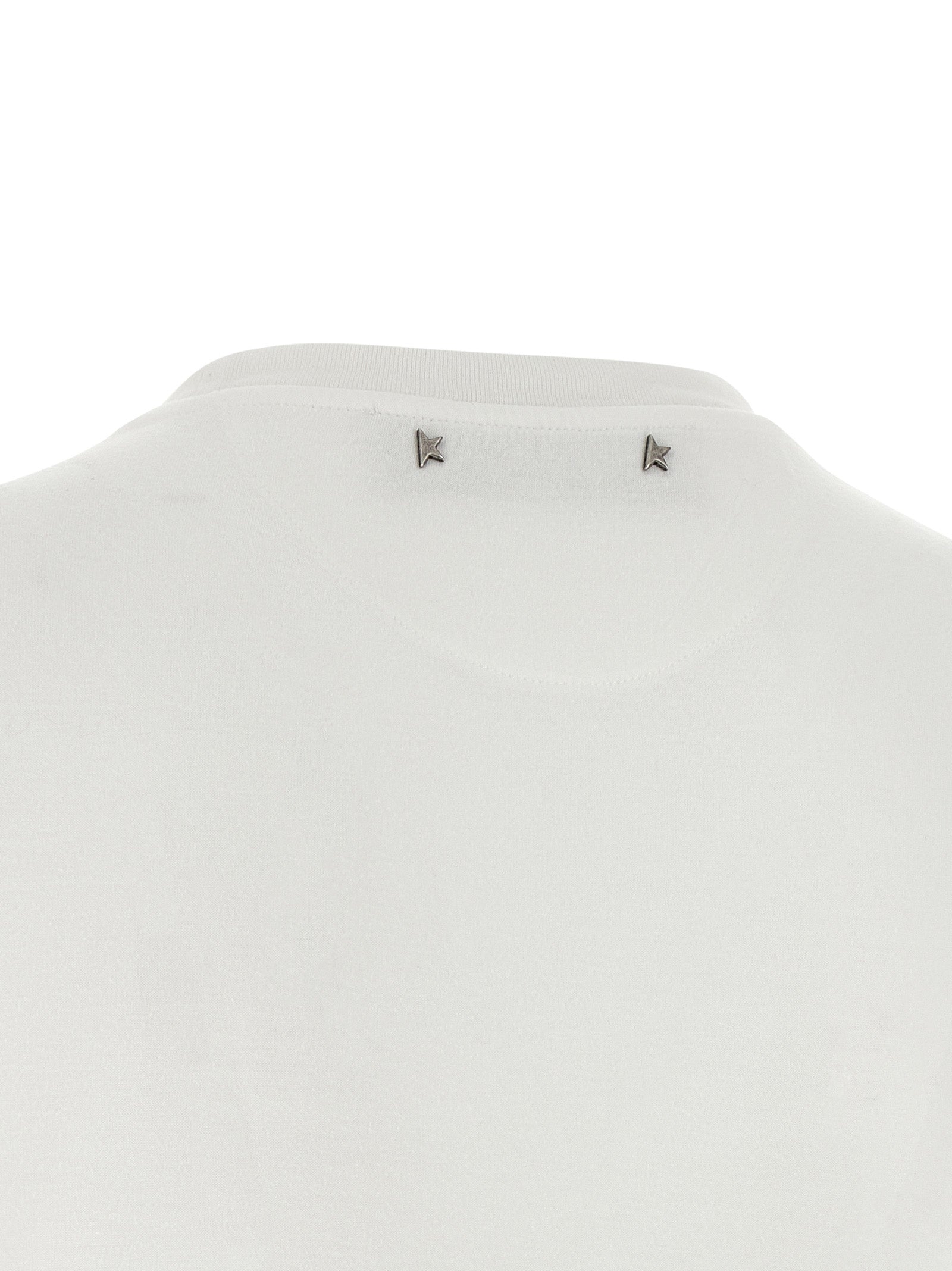 Golden Goose Journey Crewneck T-shirt White-thumbmail-4