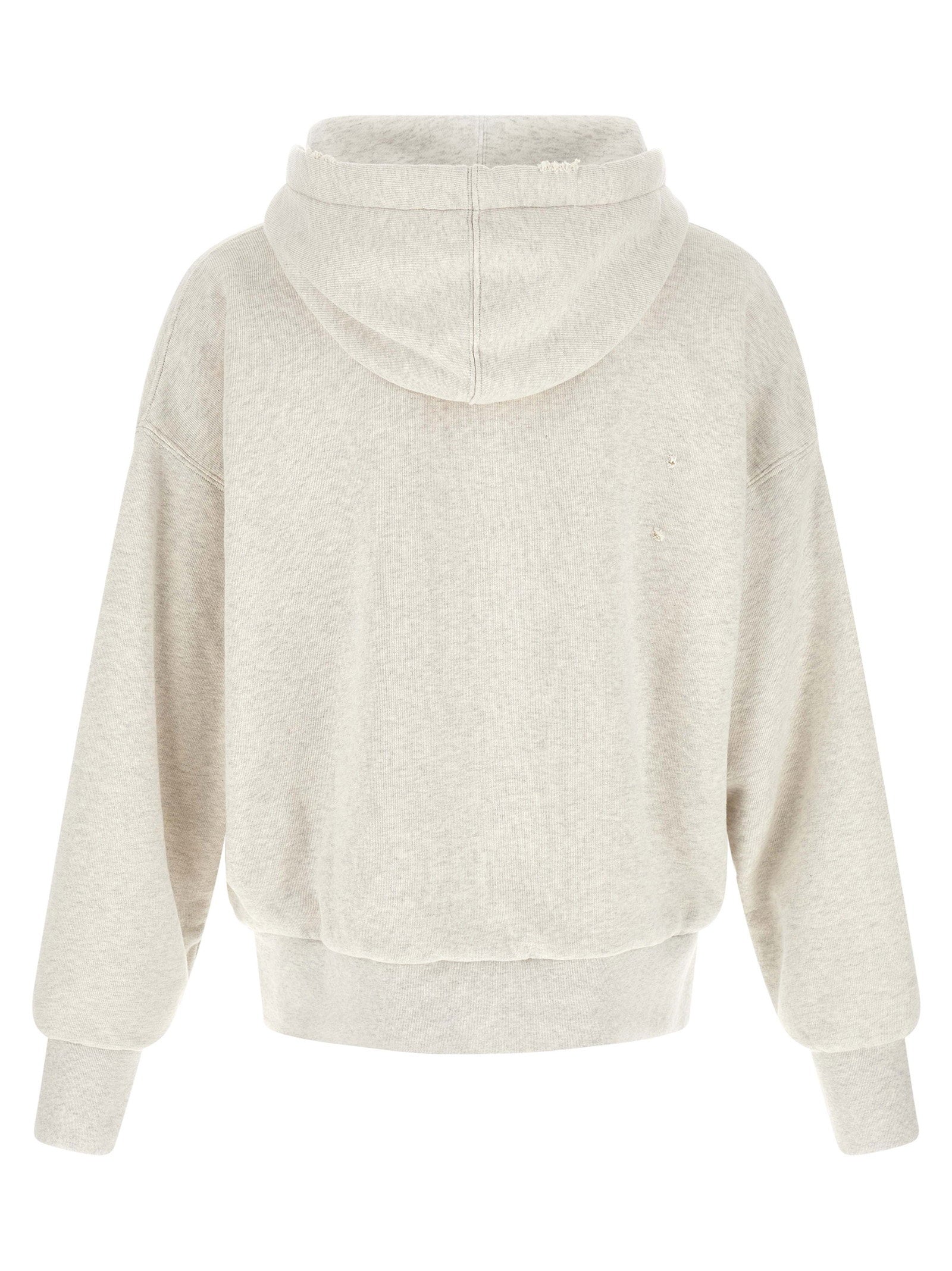 Golden Goose Star Hoodie, close-up van het stervormige logo op de manchet