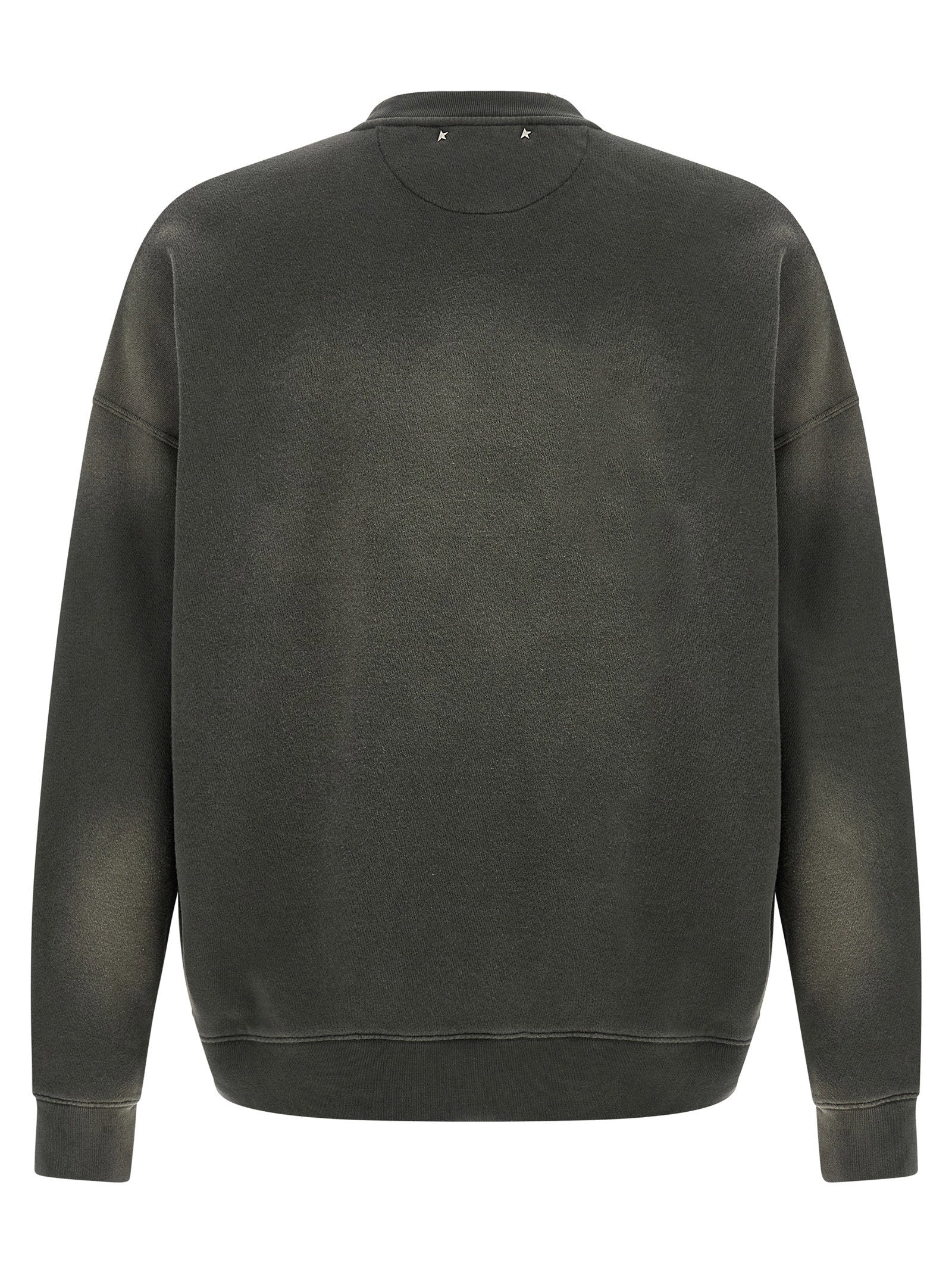 Golden Goose Star sweatshirt antraciet achterzijde