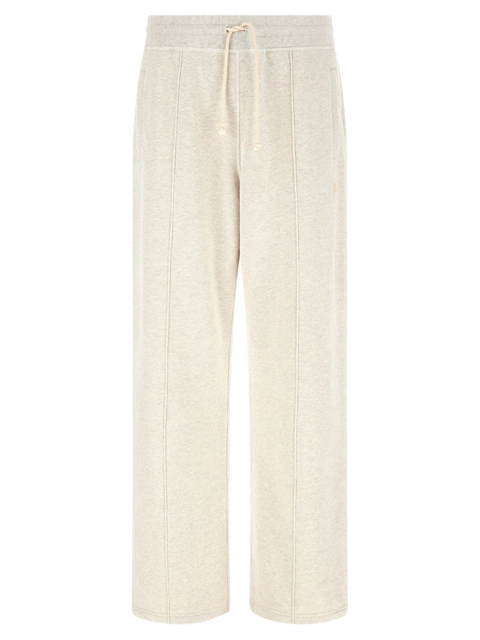 Golden Goose Star joggers grijs - vooraanzicht met centrale stiknaad