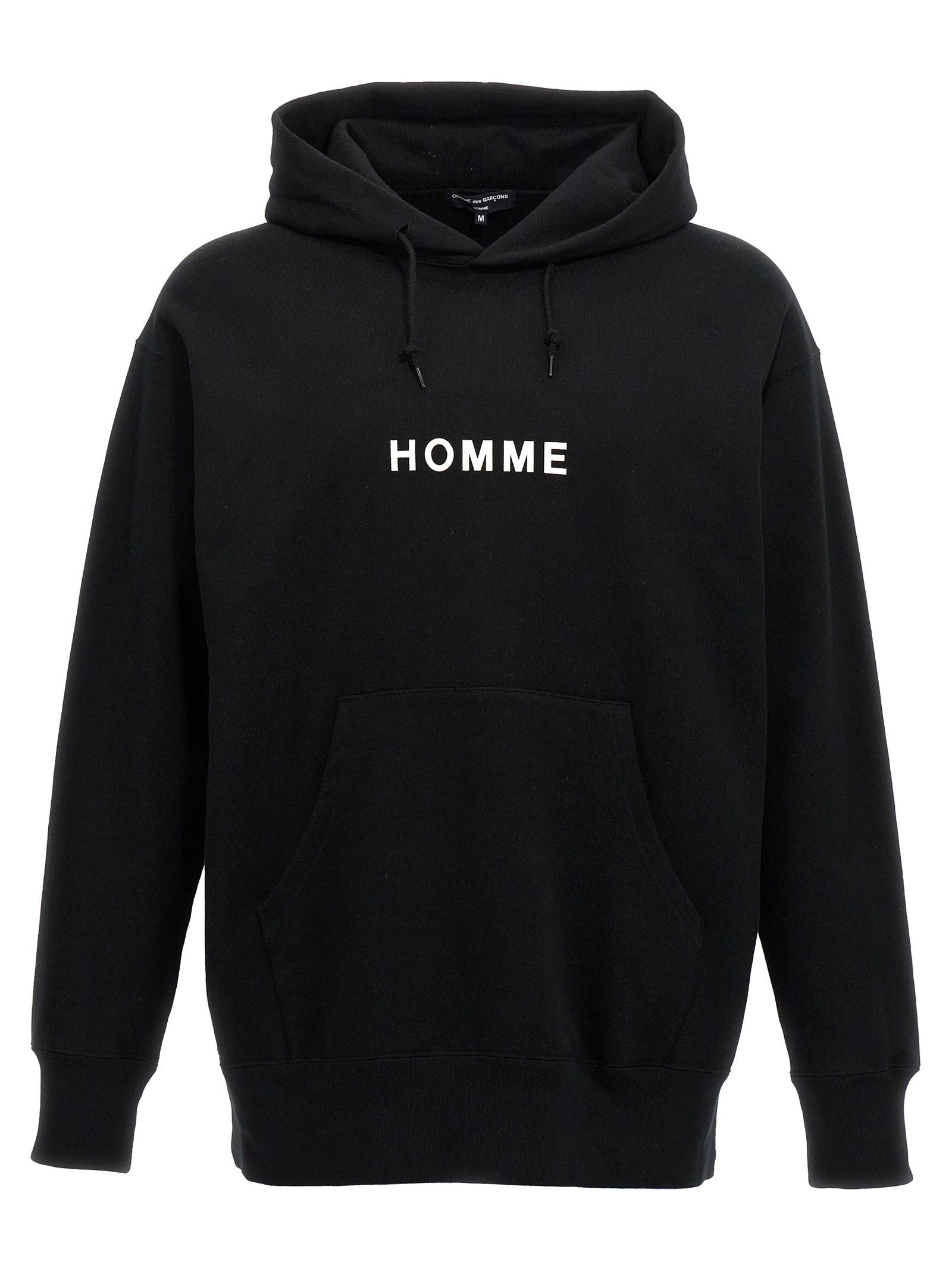 Comme des Garçons Homme Logo Hoodie Black