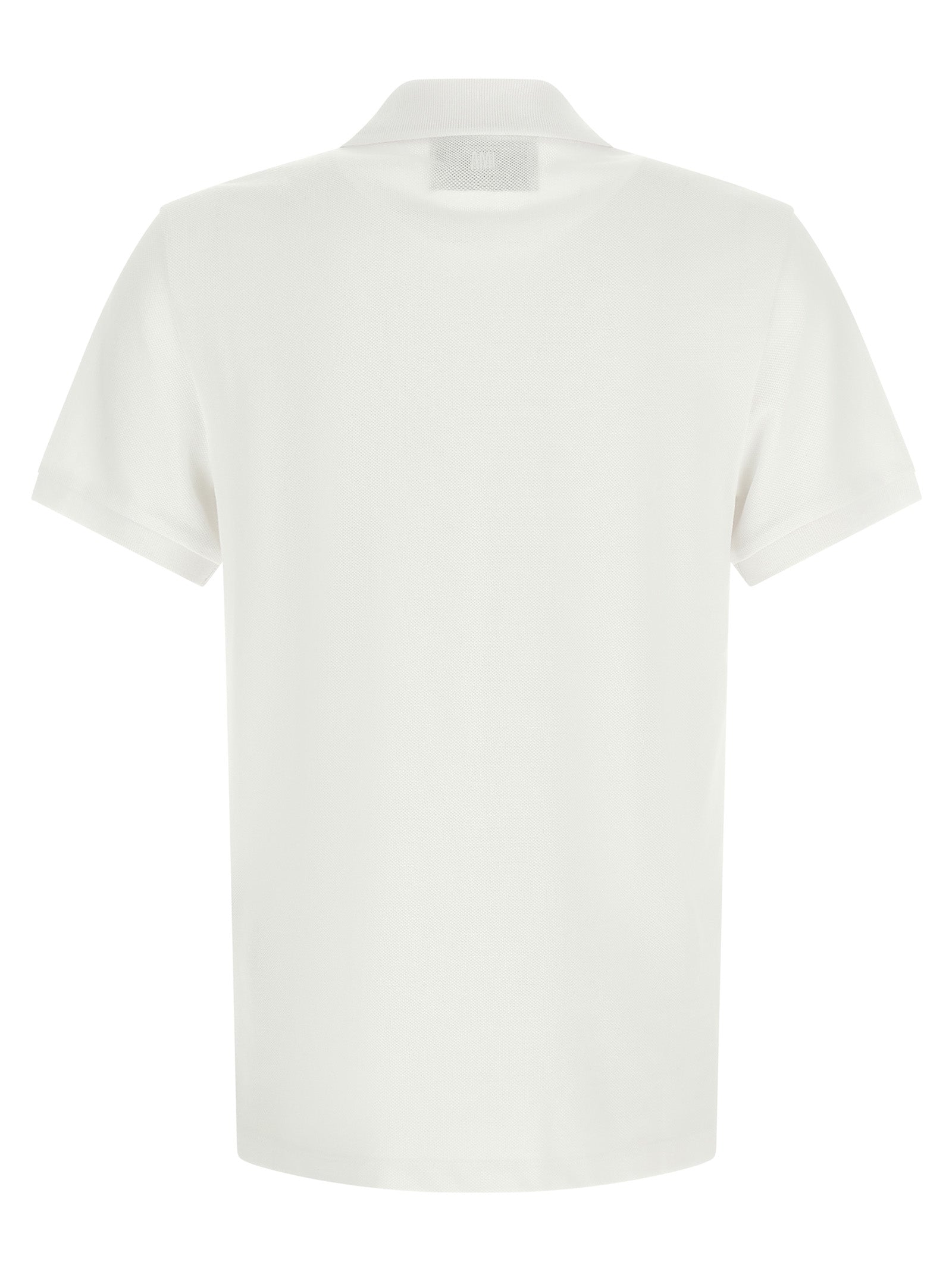 Ami Paris Ami De Coeur Polo Shirt White