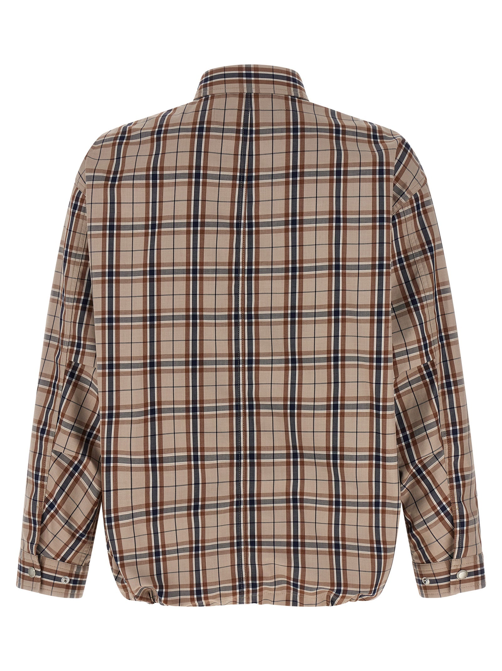 Comme des Garçons Homme Check Overshirt Brown-thumbmail-2