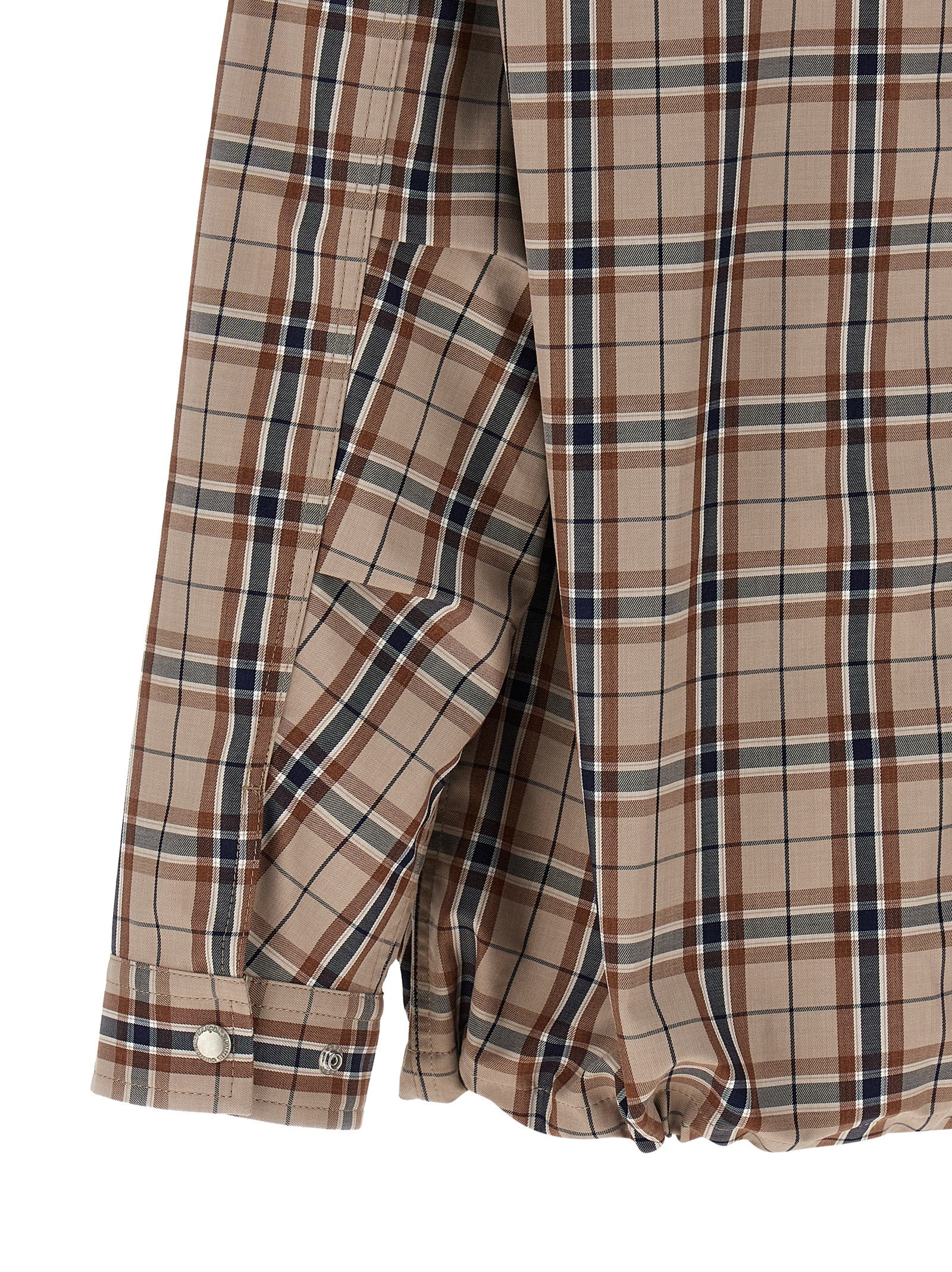 Comme des Garçons Homme Check Overshirt Brown-thumbmail-4