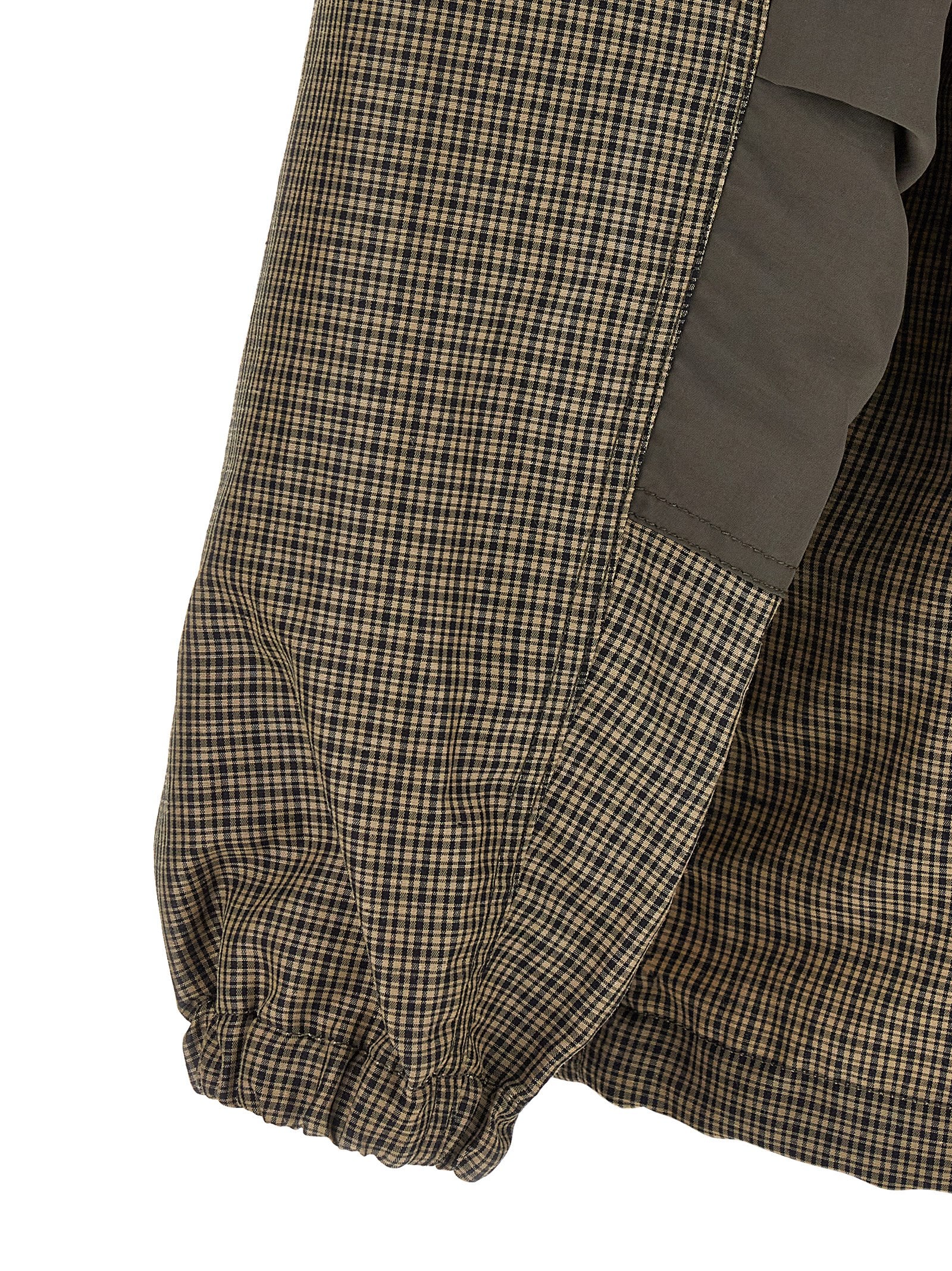 Comme des Garçons Homme Micro Check Jacket Olive-thumbmail-4