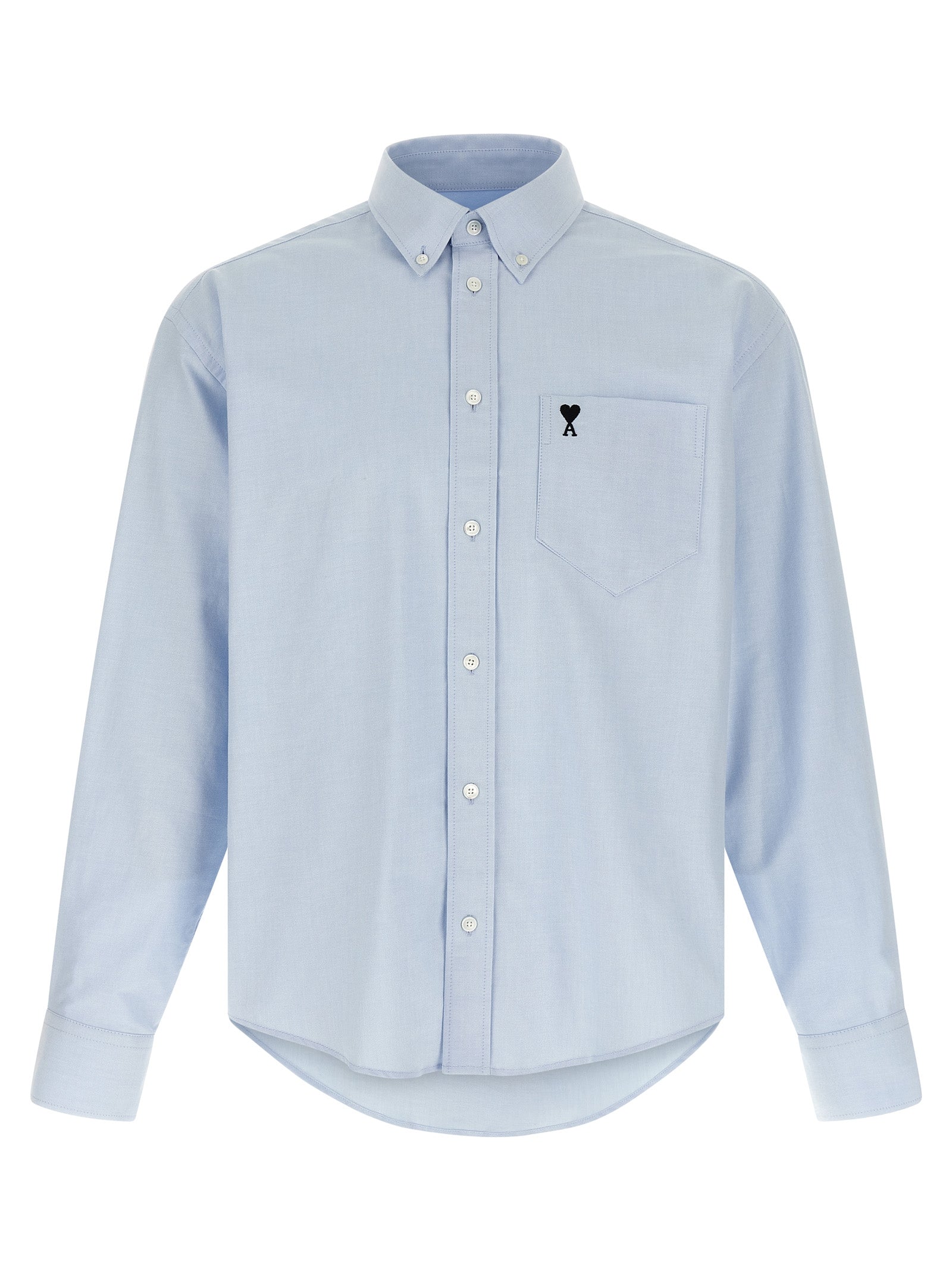 Ami Paris Ami de Coeur Cotton Oxford Shirt