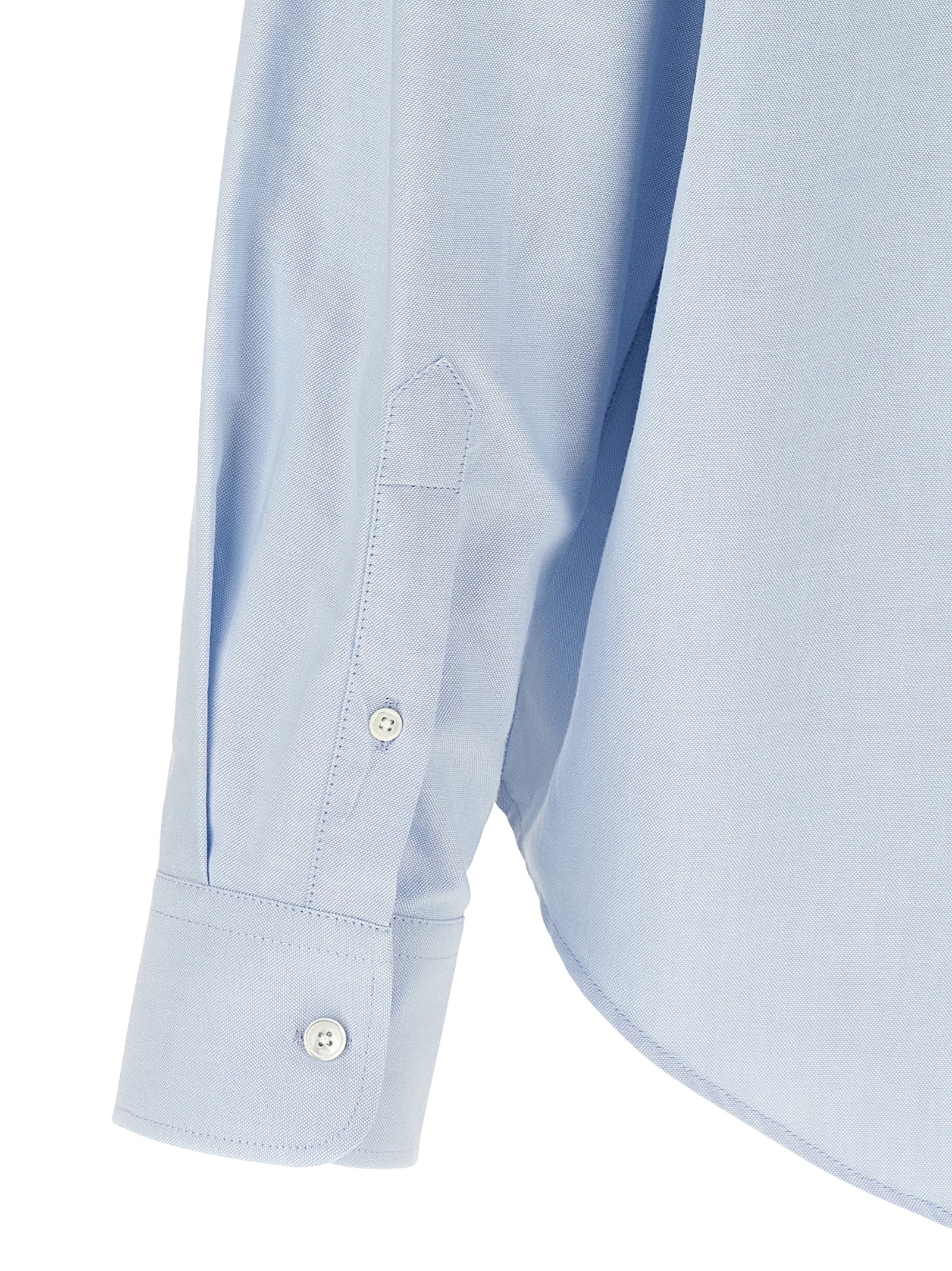 Ami Paris Boxy Long Sleeves Ami de Coeur Shirt Blauw-thumbmail-4