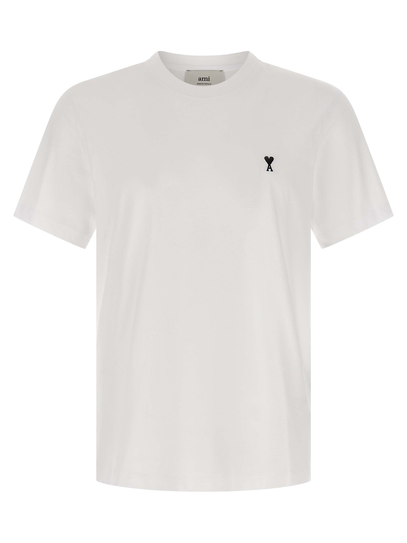 Ami Paris Ami de Coeur T-shirt Wit