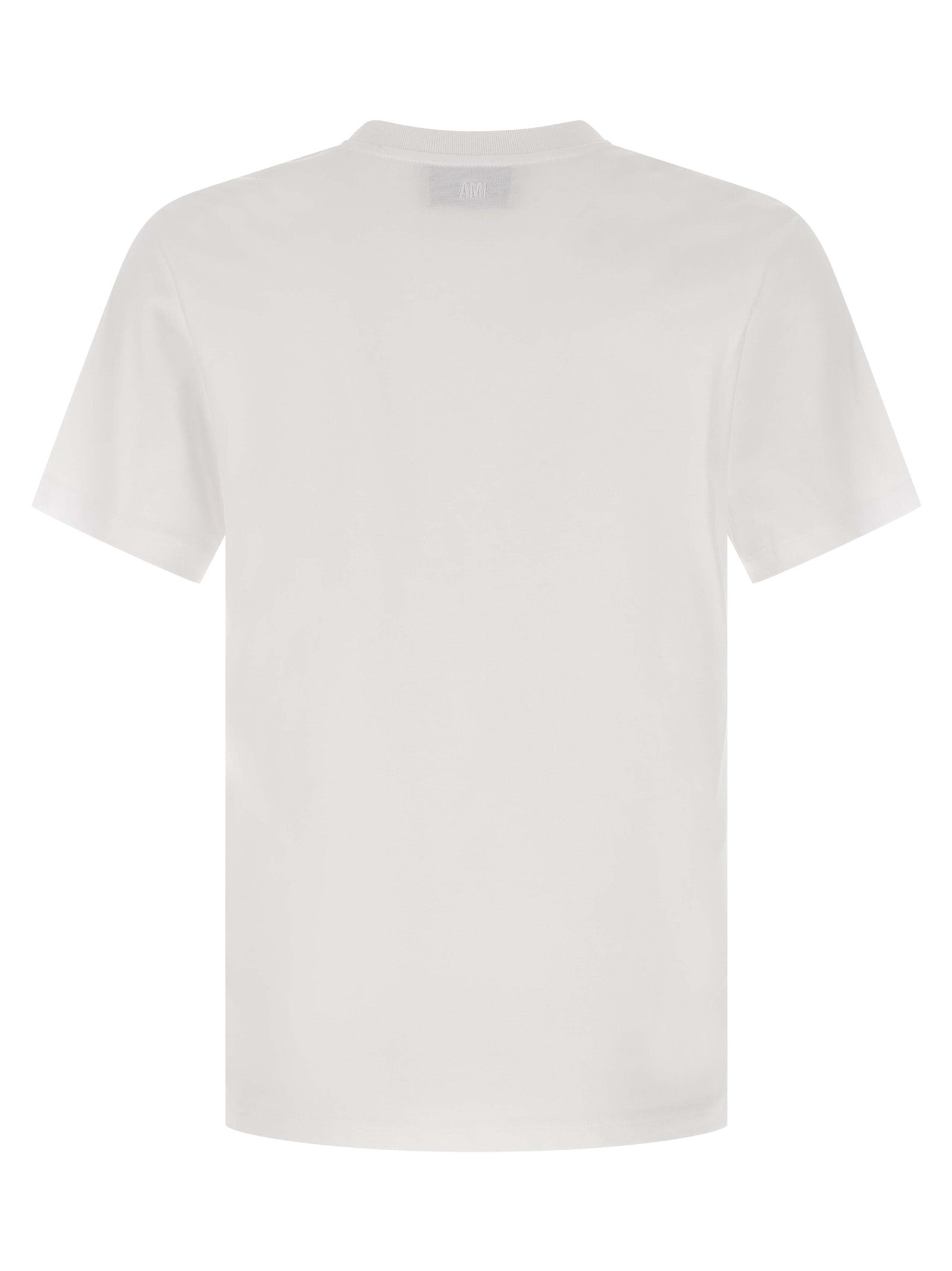 Ami Paris Ami de Coeur T-shirt Wit-thumbmail-2