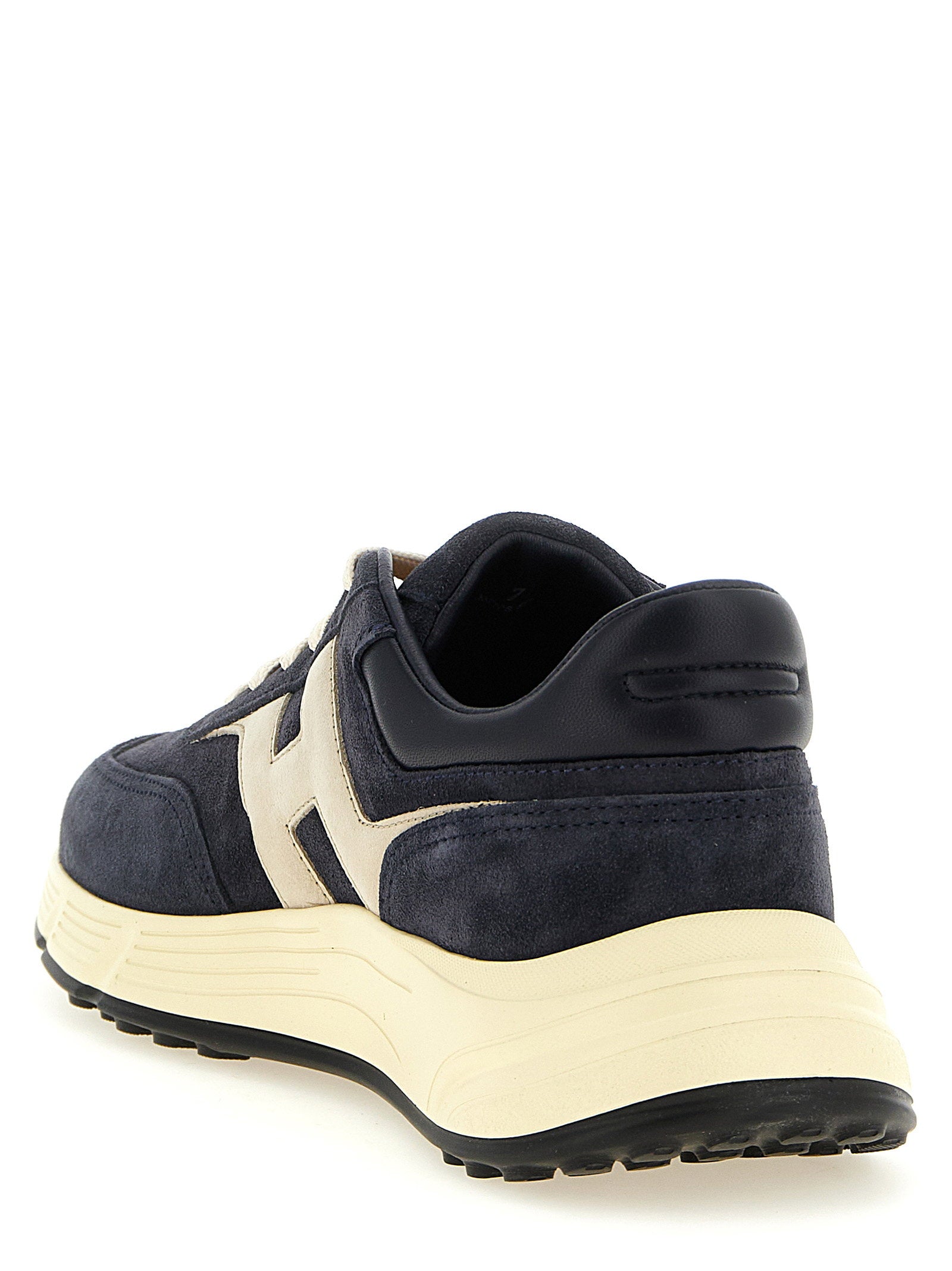 Hogan Hyperlight Sneakers donkerblauw - detail van de sculpturale zool