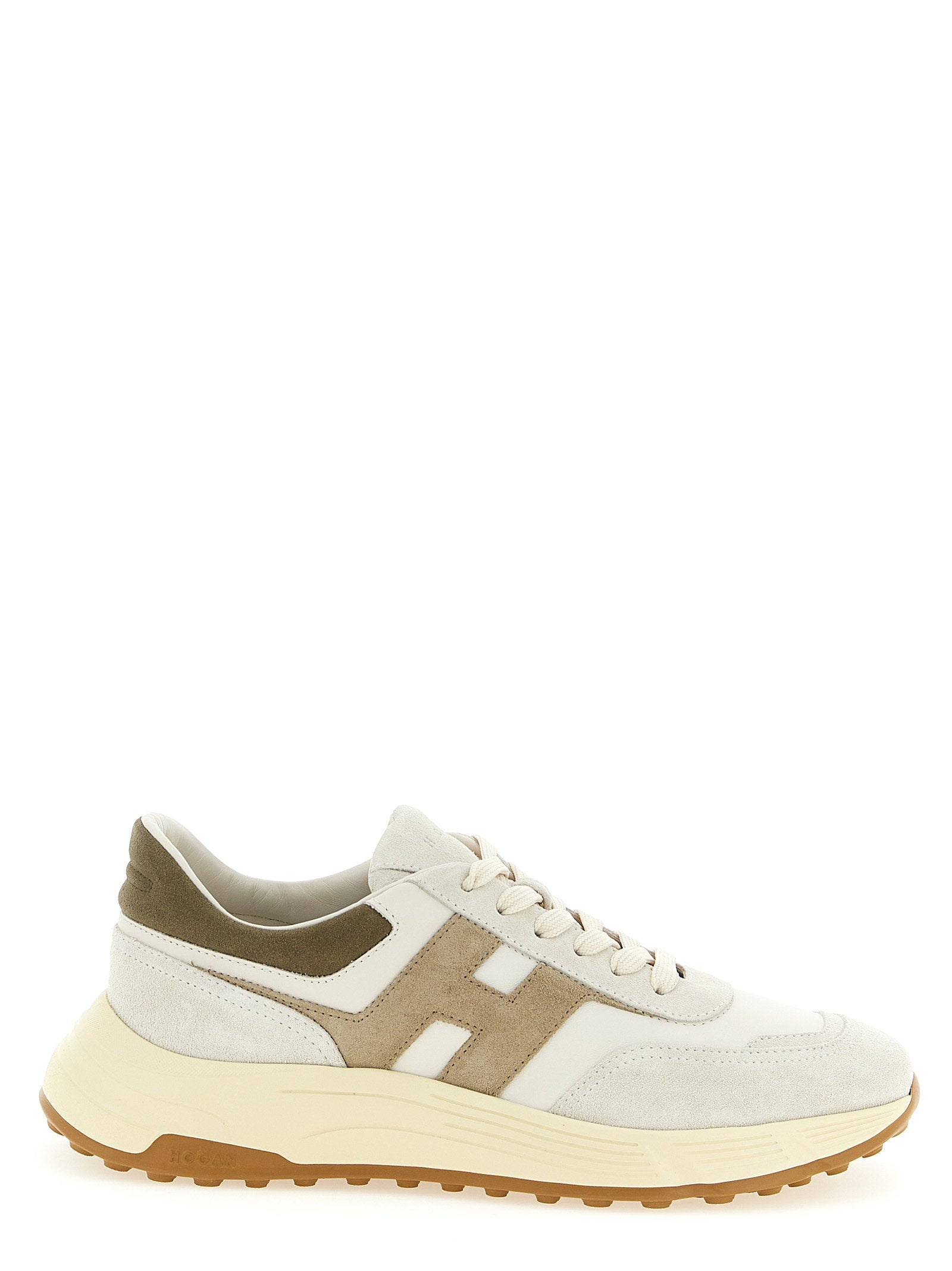 Hogan Hyperlight Sneakers Olijfgroen Sneakers Hogan