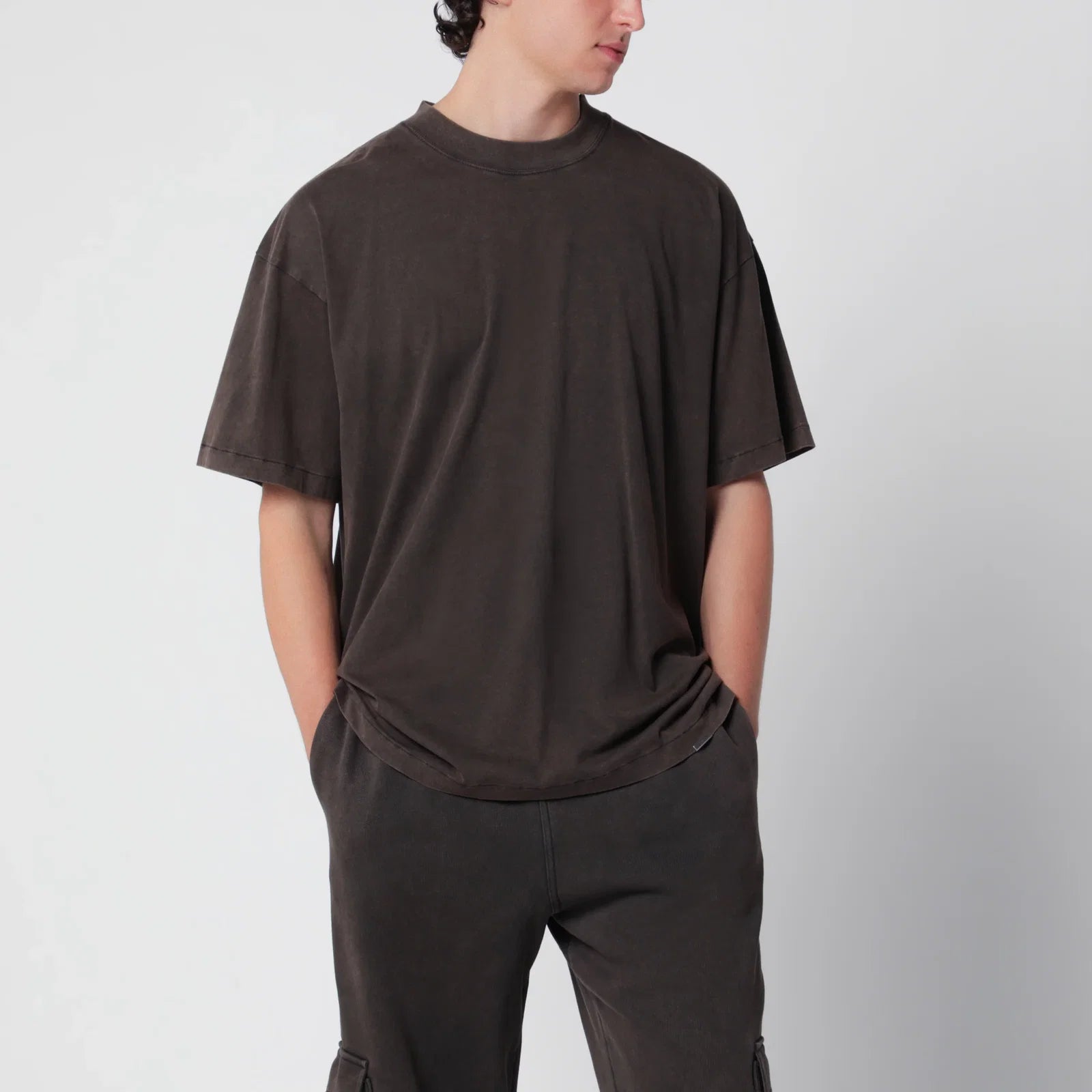 Represent Initial Oversized T-shirt Kofiebruin