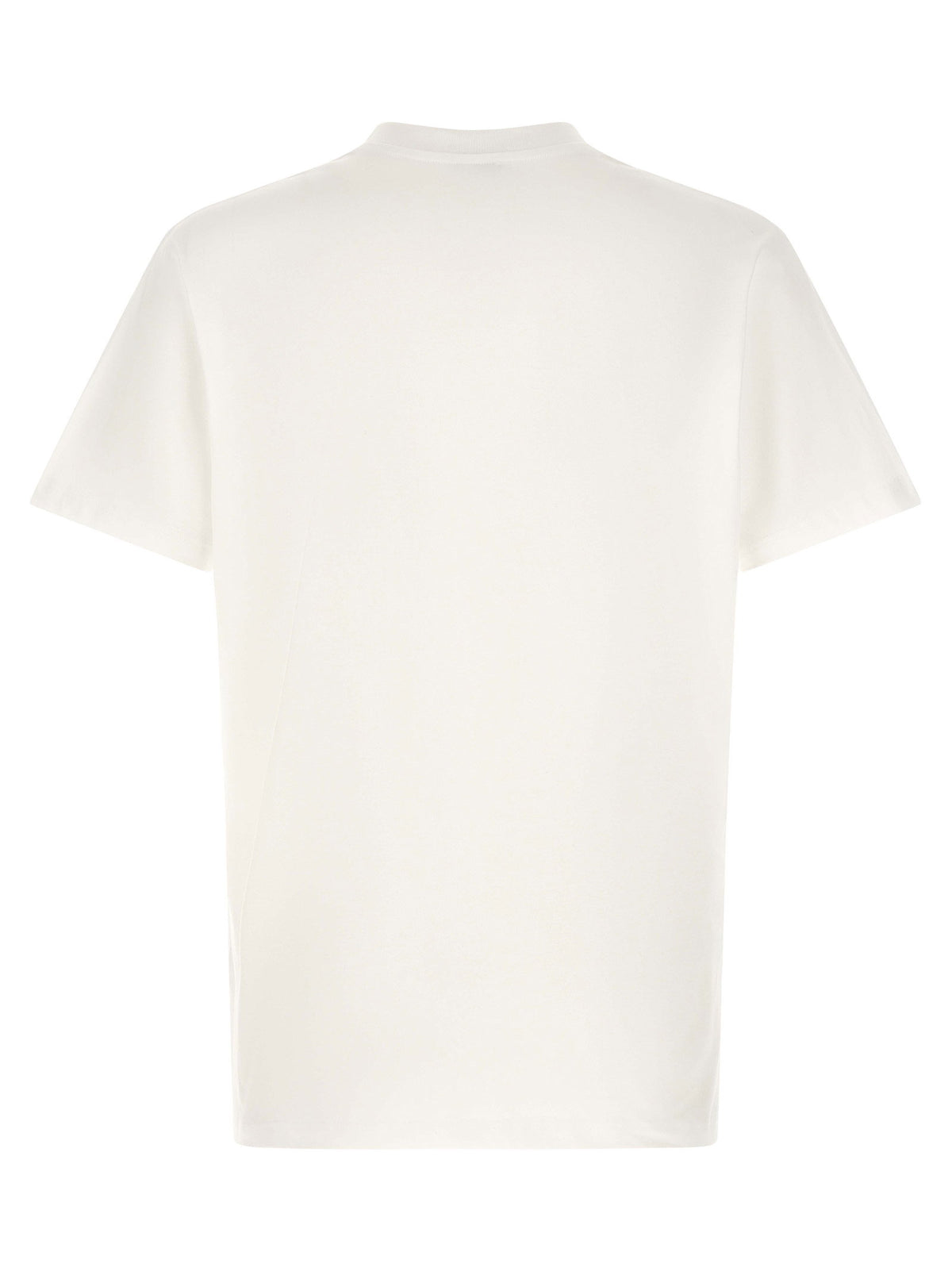 Moschino T-shirt met Ganzenprint Wit-thumbmail-2