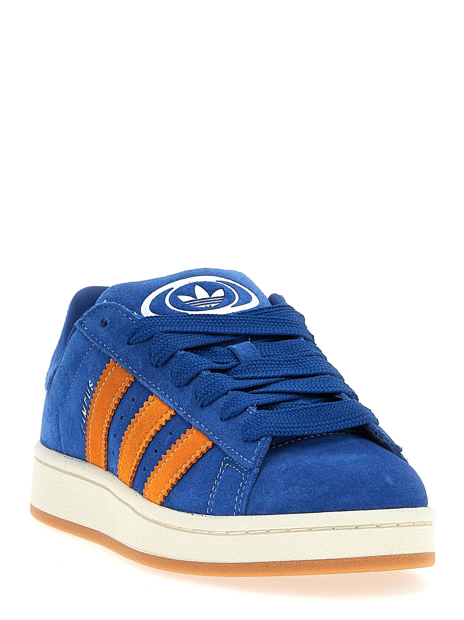 Adidas Originals Campus 00s, detail van het hielpatch en de 3-Stripes