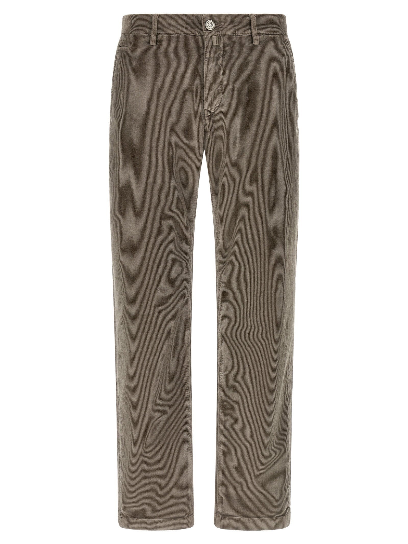 Jacob Cohen Bobby Chino Ribfluweel Taupe Trousers Jacob Cohen