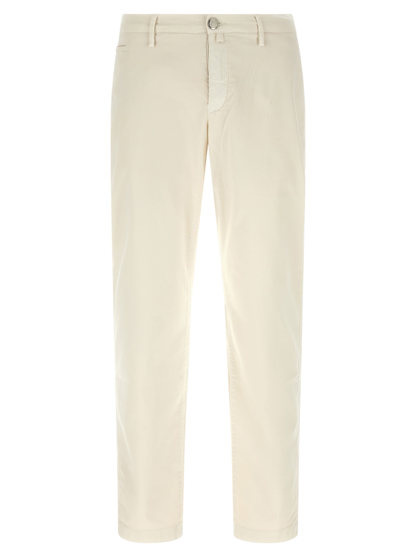Jacob Cohën Bobby Slim Chino Pants Cream