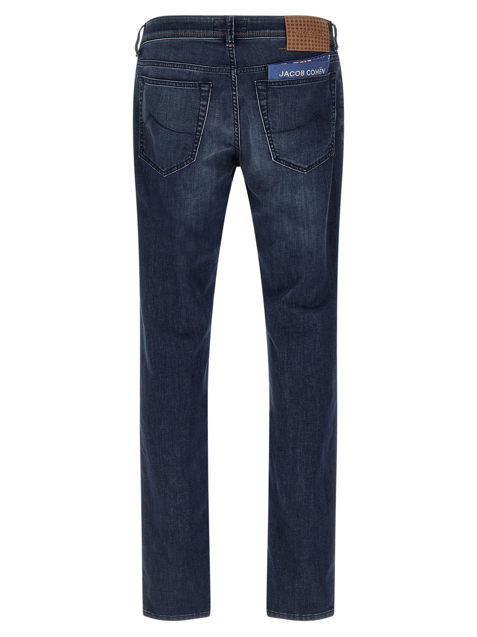 Jacob Cohën Bard slim jeans donkerblauw achteraanzicht
