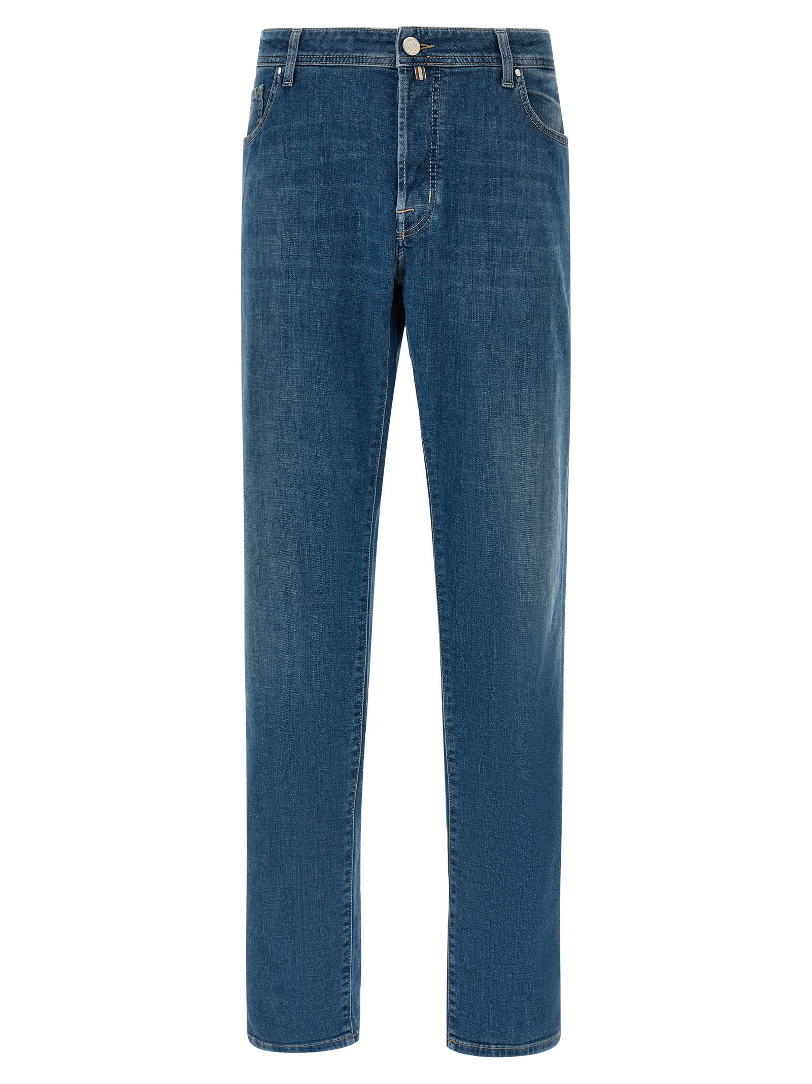 Jacob Cohën Bard Regular Slim 5 Pocket Jeans Dark Blue Stonewash Jeans Jacob Cohen