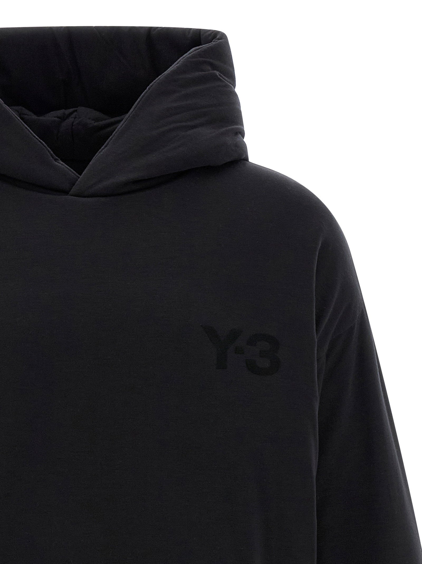 Y-3 Padded Hoodie Zwart Hoodies Y-3