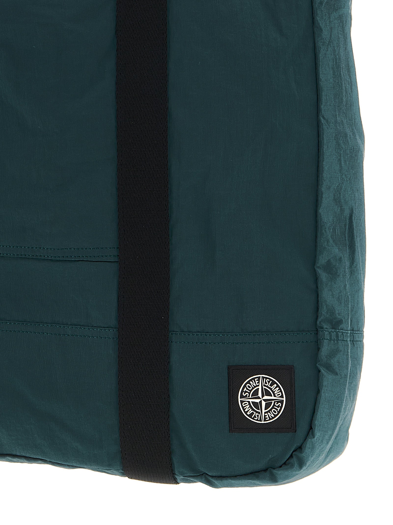 Stone Island Logo Patch Shopping Bag-3