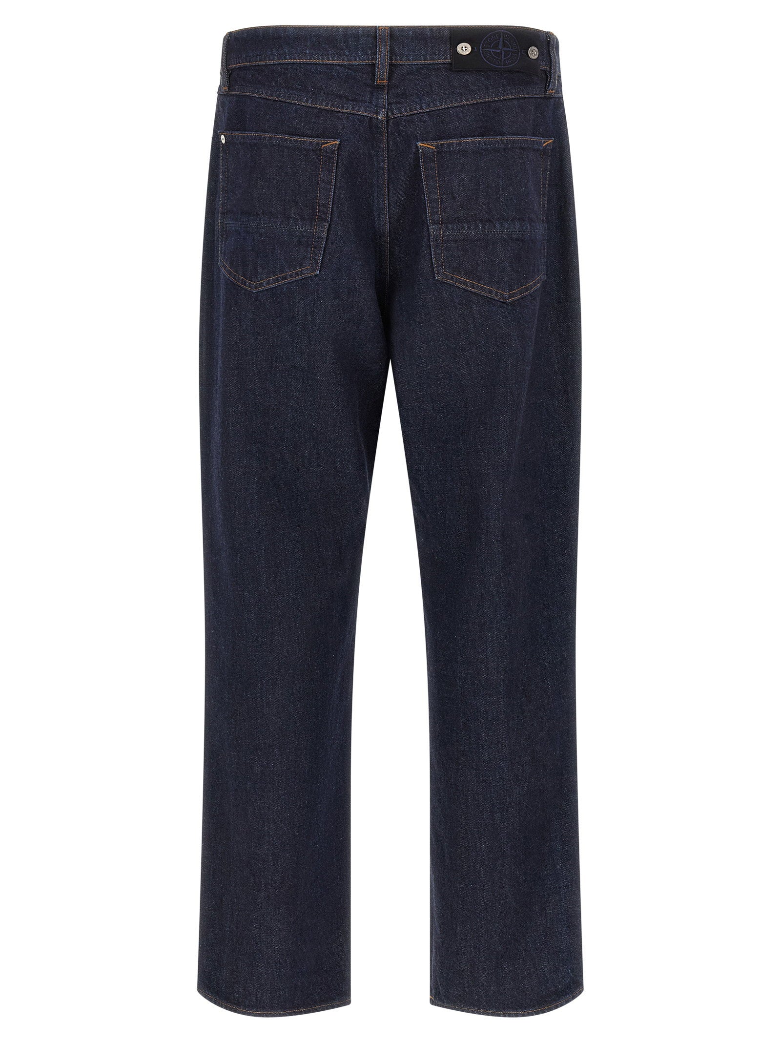 Stone Island Indigo Garment-Dyed Denim Jeans Jeans Stone Island
