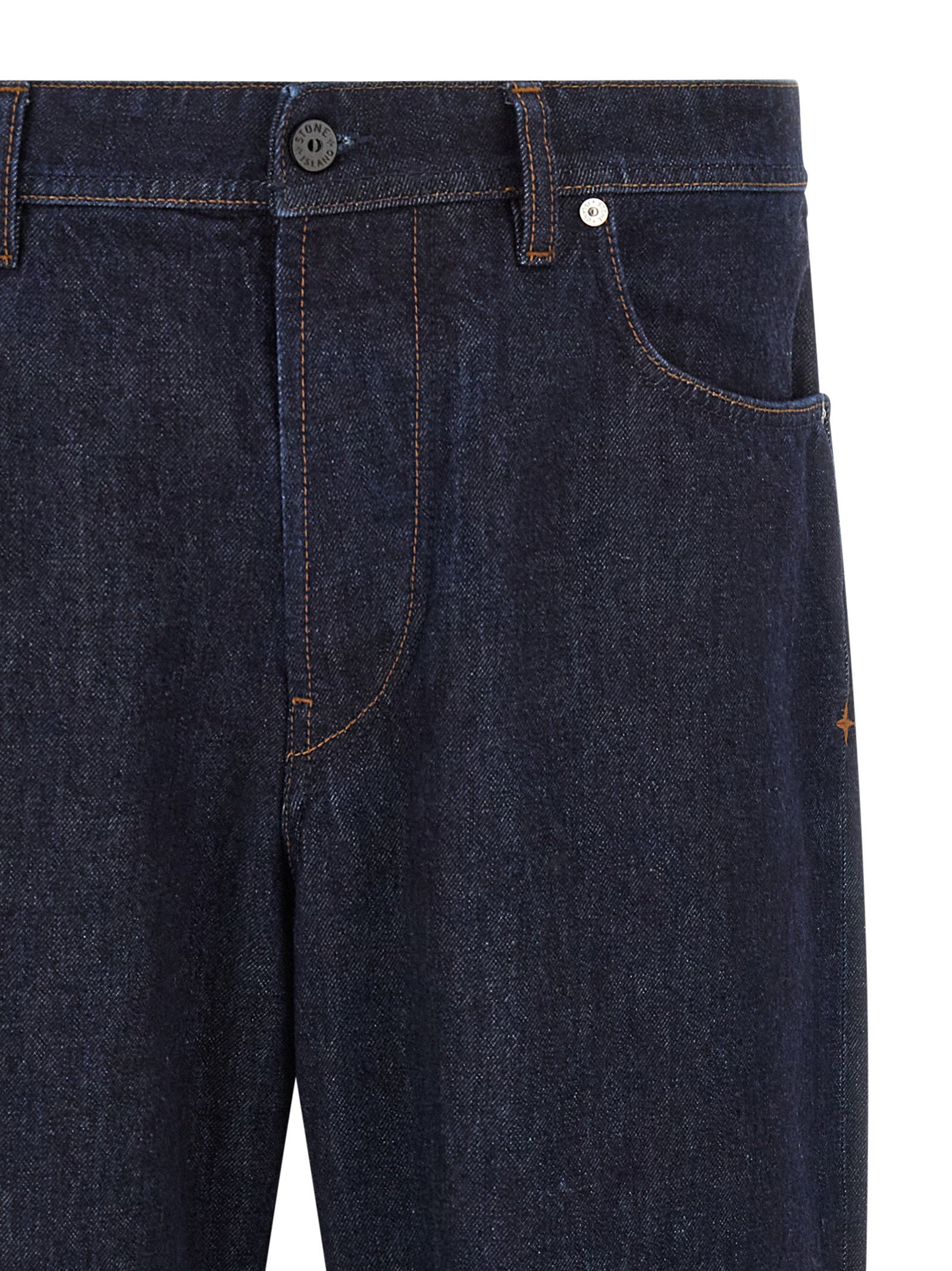 Stone Island Indigo Garment-Dyed Denim Jeans Jeans Stone Island