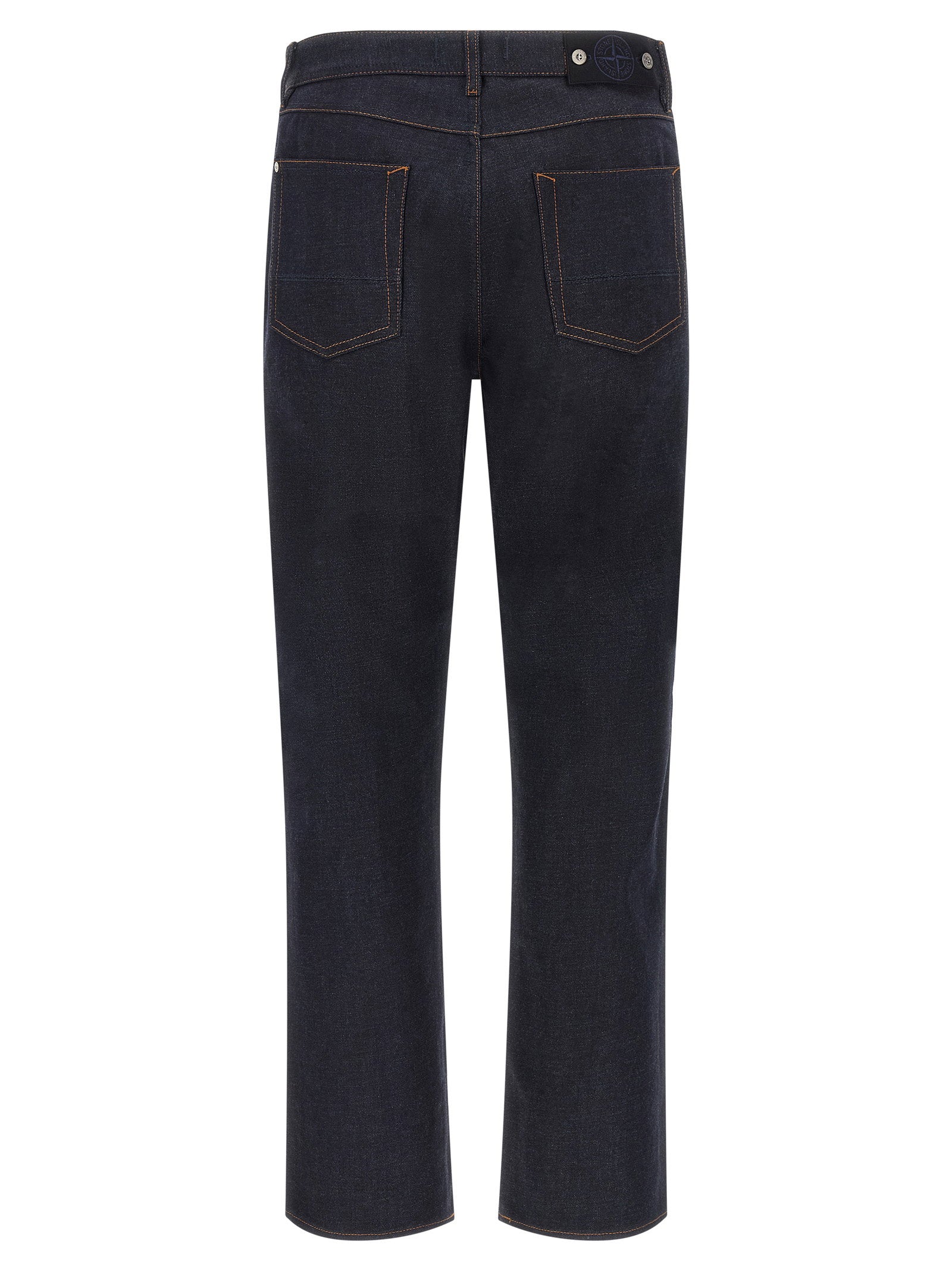 Stone Island J100008 Selvedge Denim-Raw Jeans in Indigo-thumbmail-2