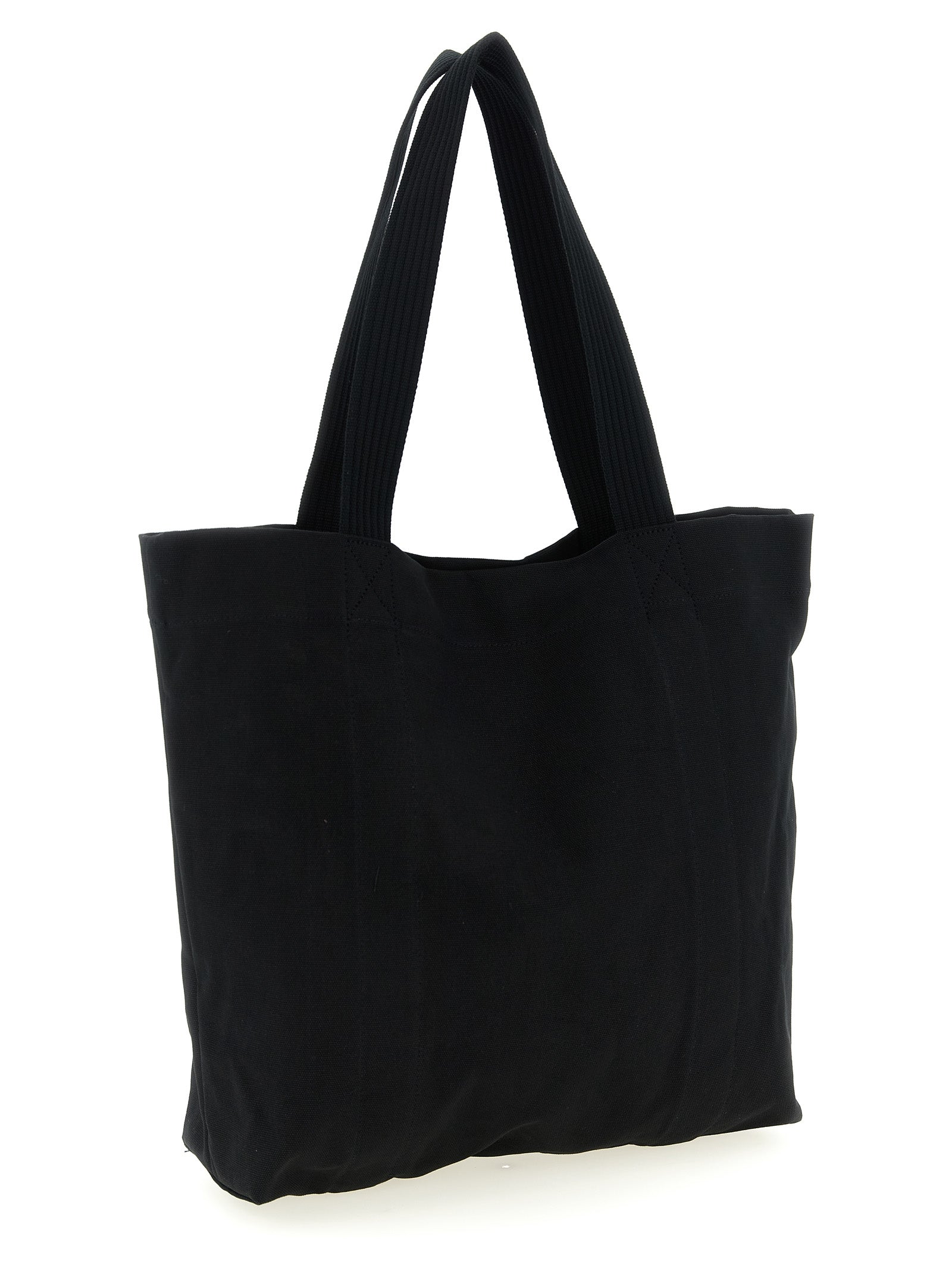 Y-3 Logo Shopping Bag Black