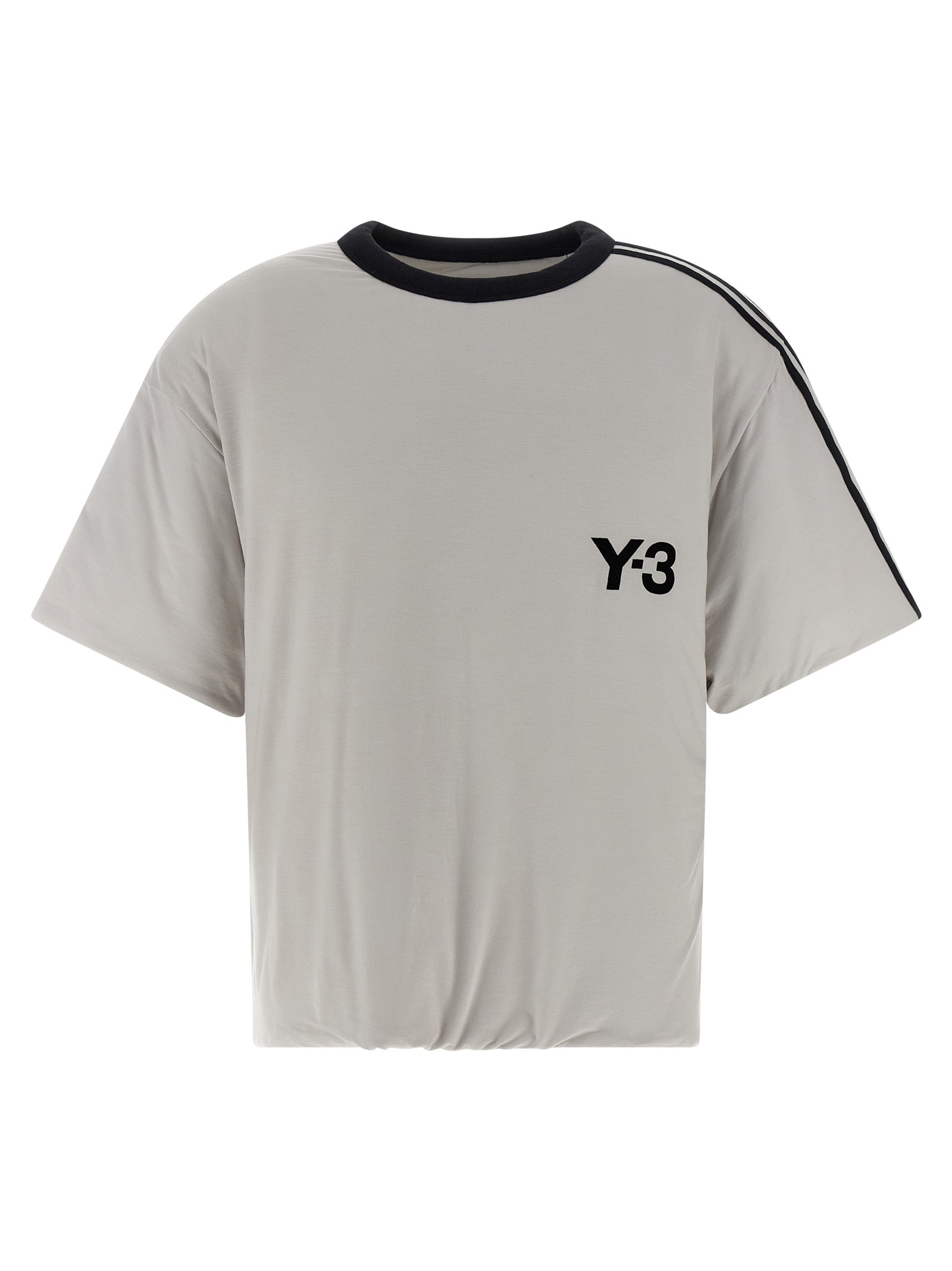 Y-3 Yohji Yamamoto Padded T-shirt Stone