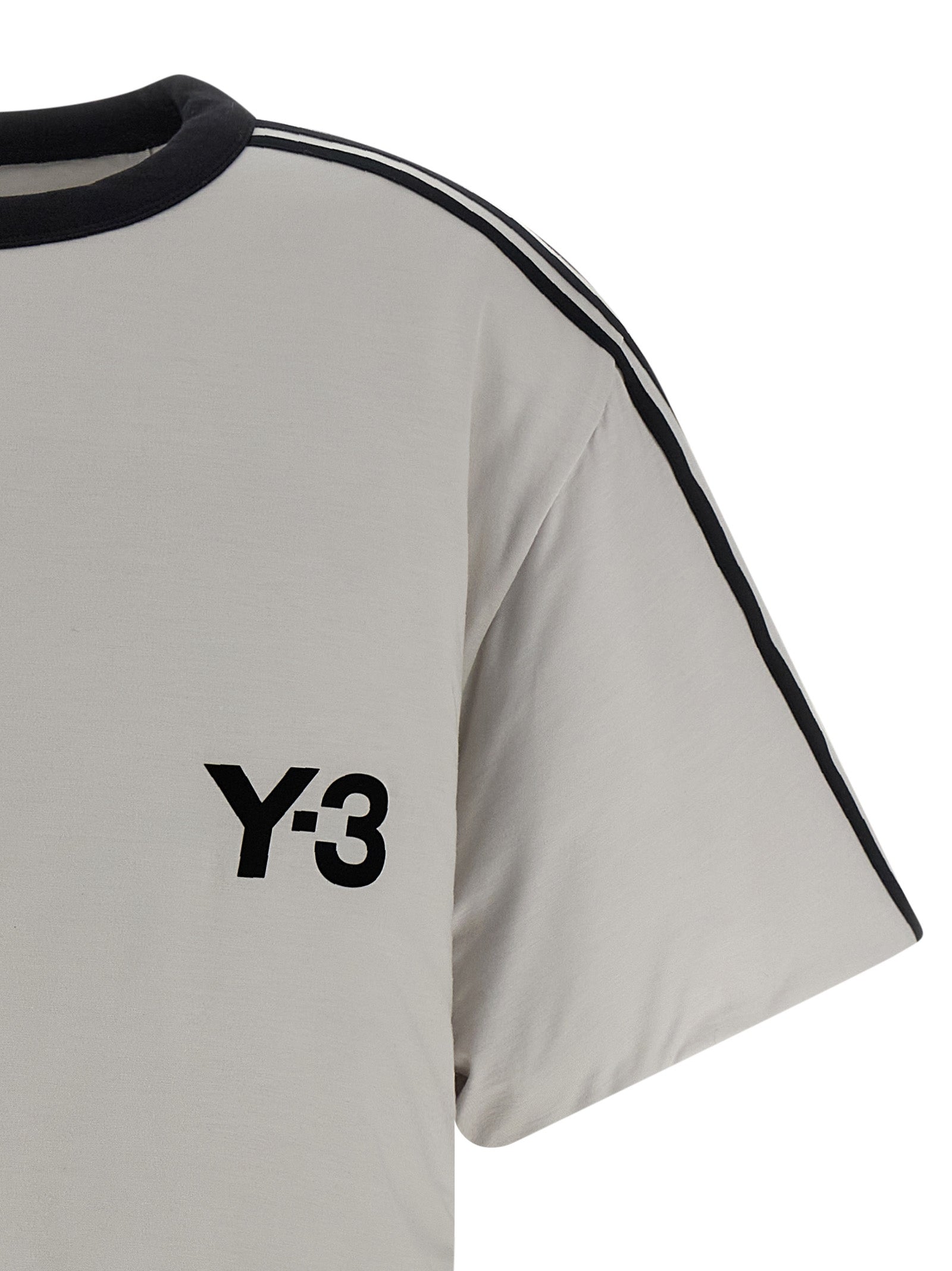 Y-3 Yohji Yamamoto Padded T-shirt Stone-thumbmail-3