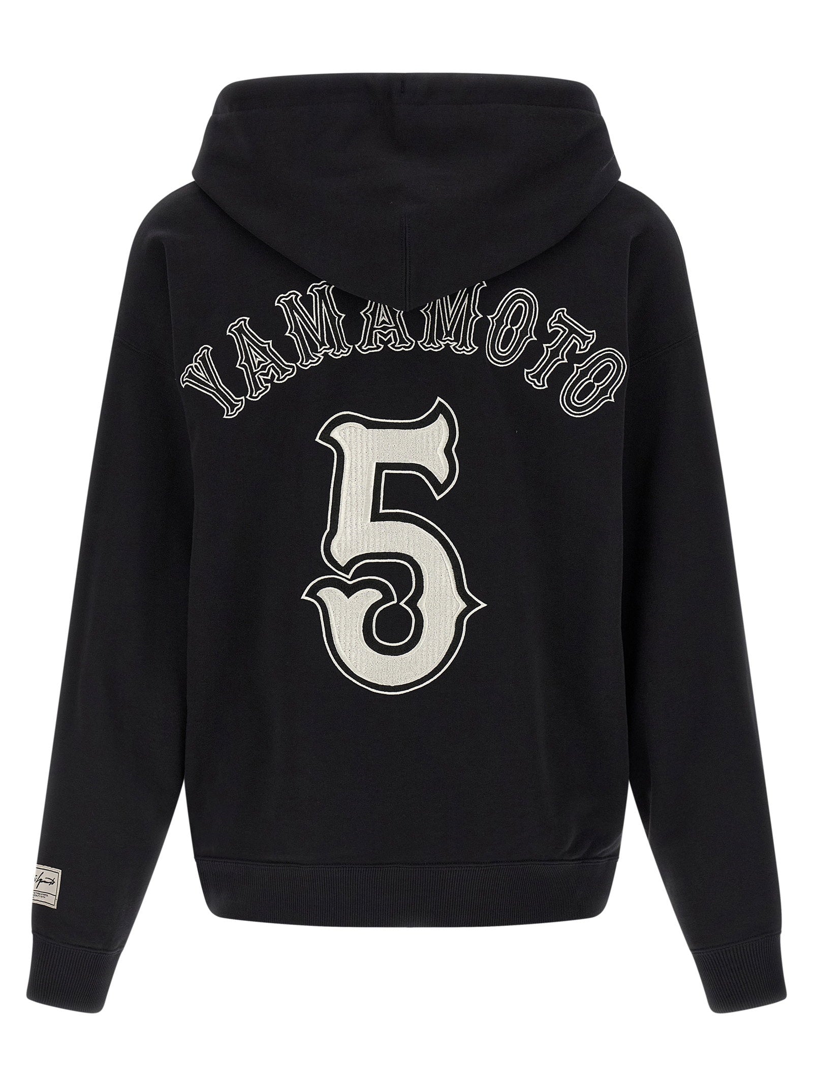 Y-3 Elite 5 GFX Hoodie Black-thumbmail-2
