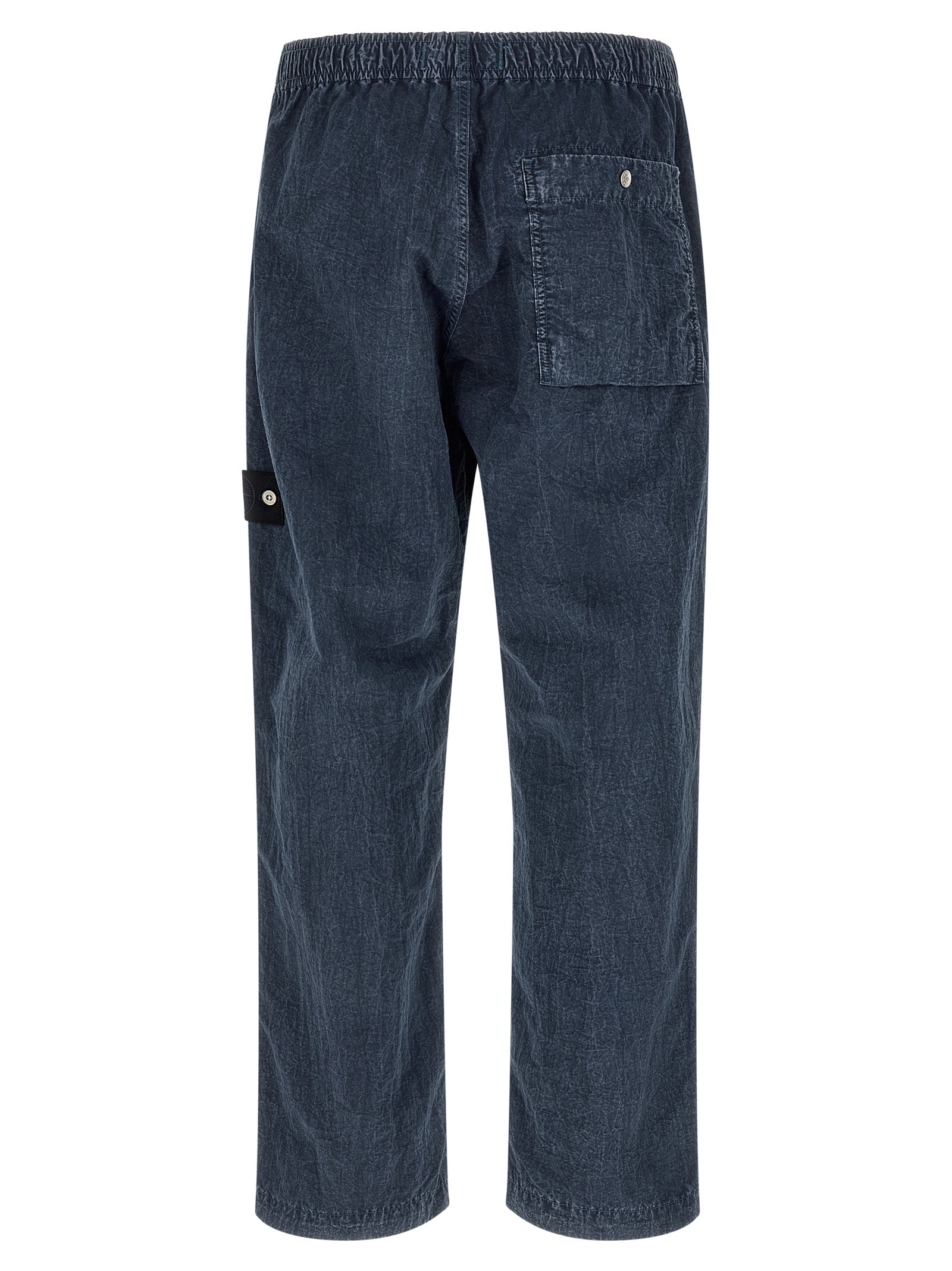 Stone Island Ghost 3100001 Stretch Organic Canvas "Old" Effect Pants