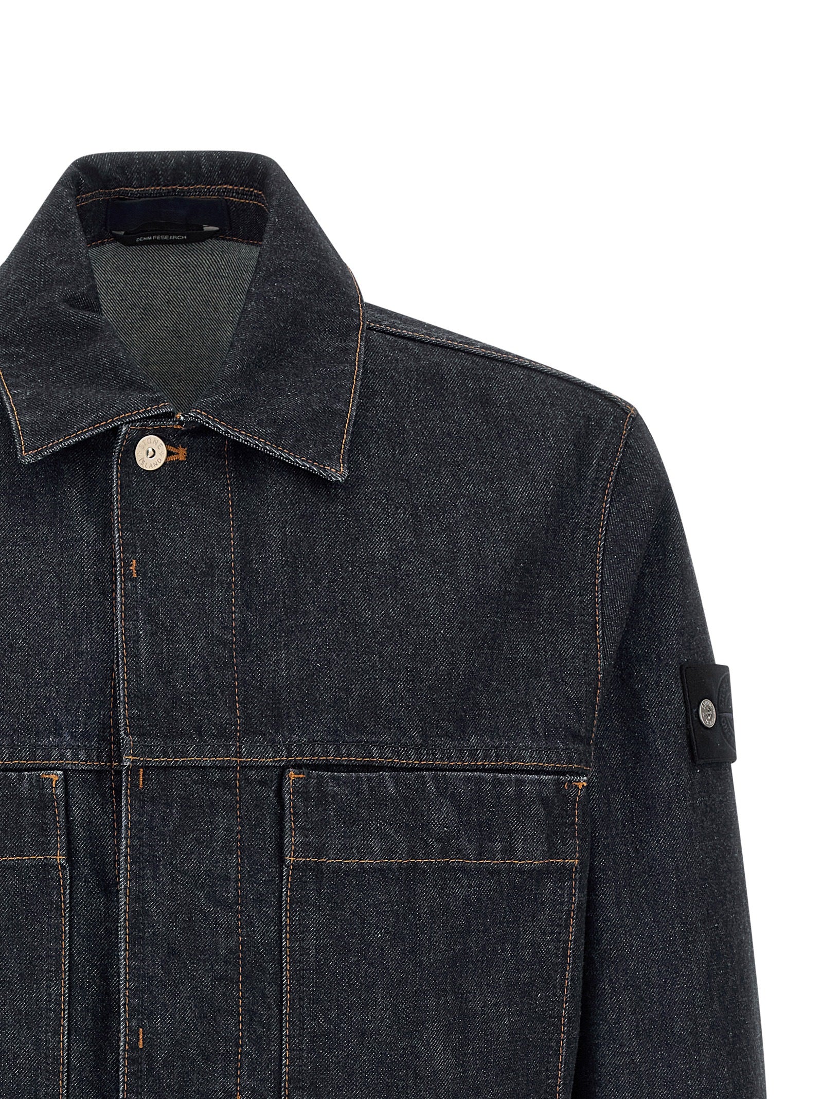 Stone Island Denim Workwear Jacket Overshirt-3