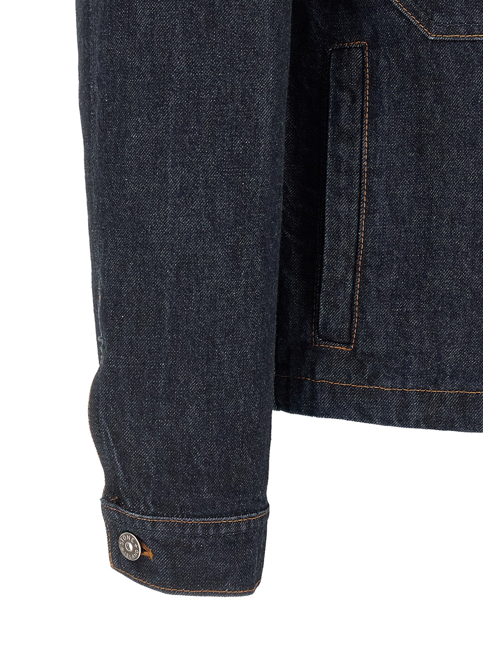Stone Island Denim Workwear Jacket Overshirt-4