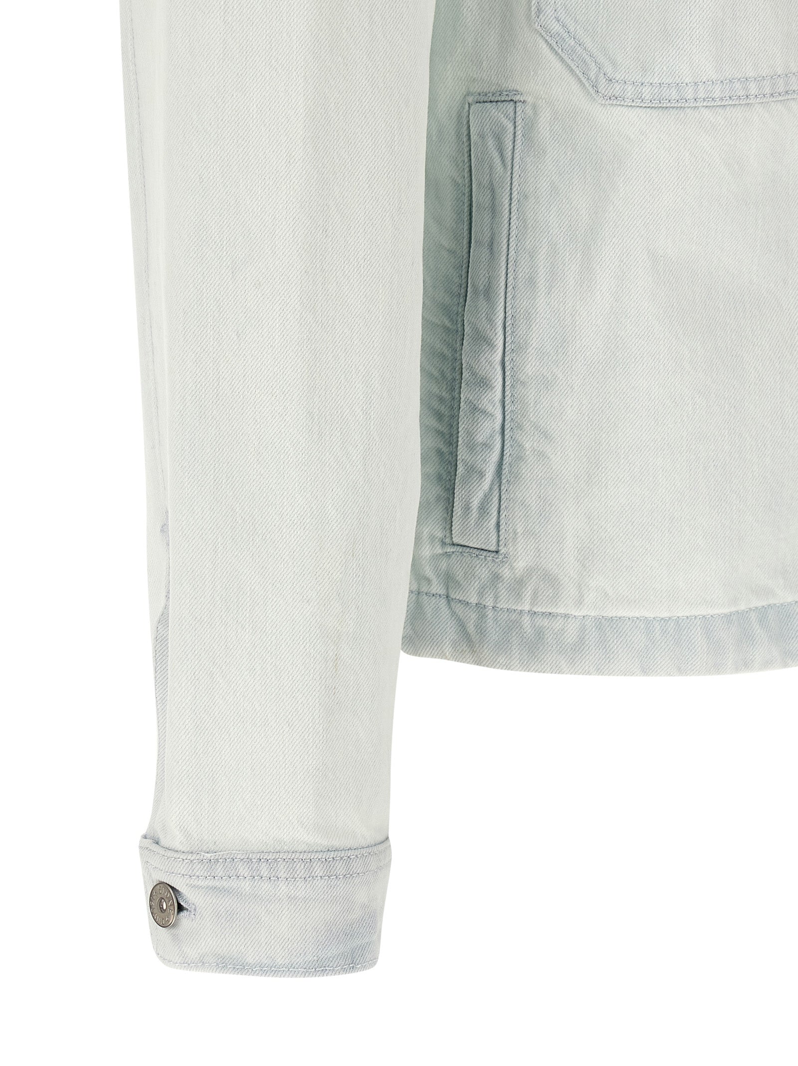 Stone Island Denim Research Ultra Bleached Denim Jacket Extra Bleach-thumbmail-4