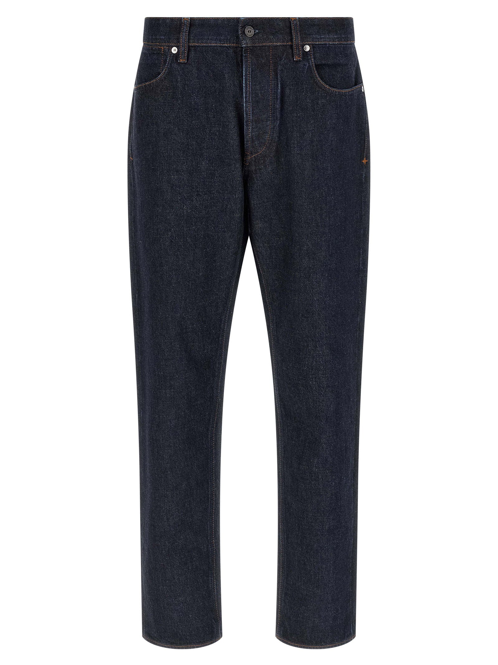 Stone Island J100005 indigo jeans voorzijde