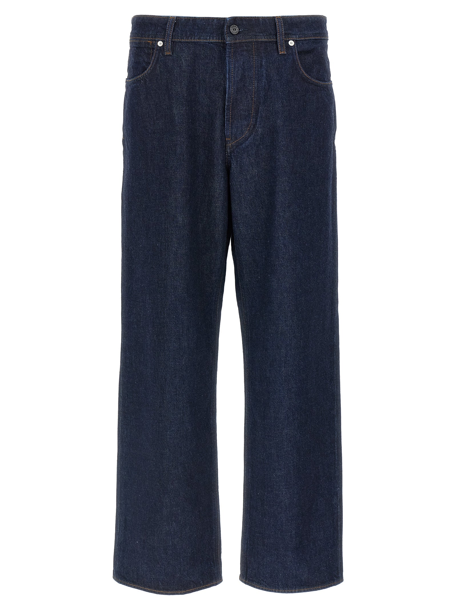 Stone Island Denim Research Indigo Denim Jeans Loose Fit