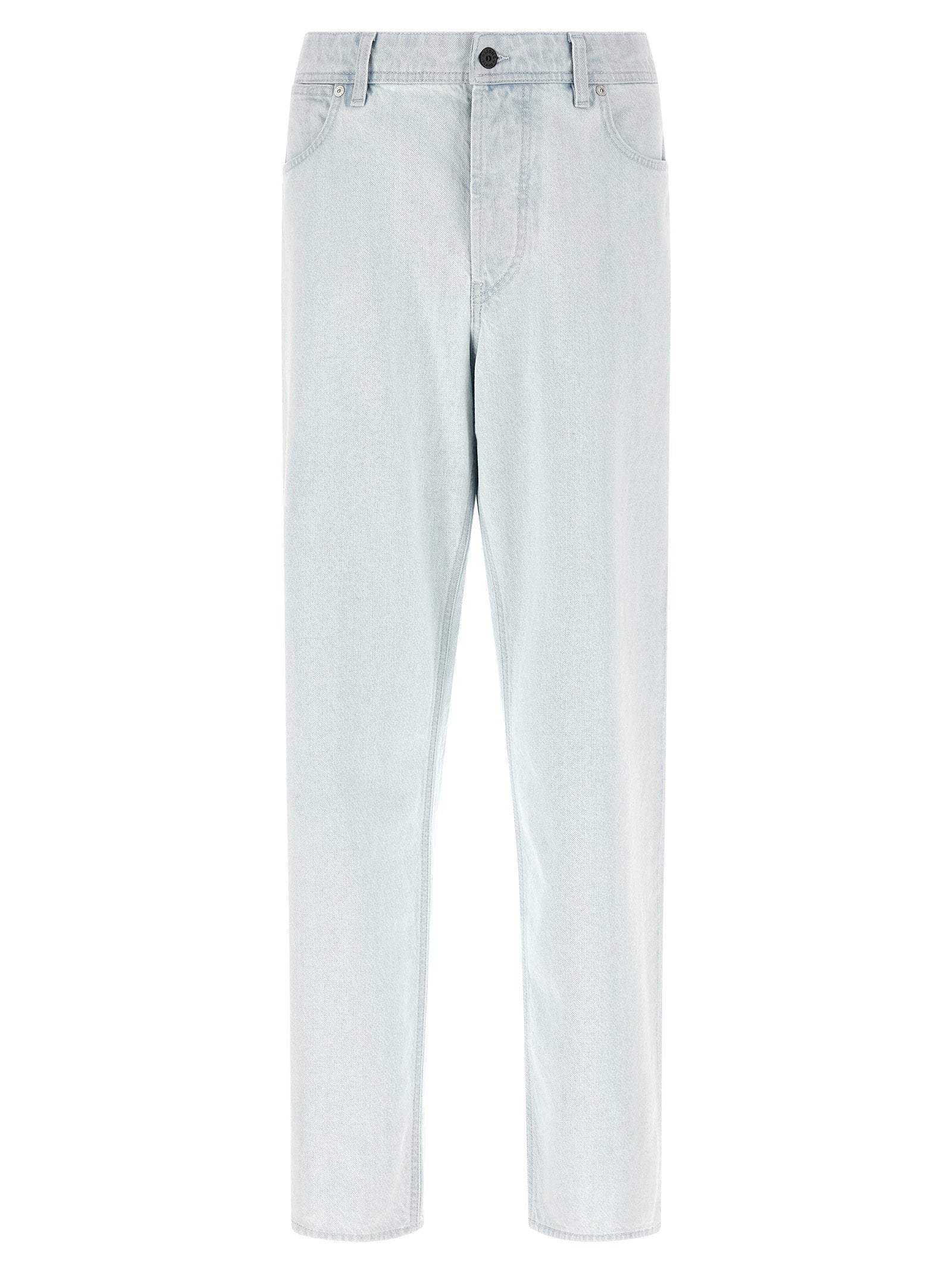 Stone Island jeans in gebleekt indigo denim